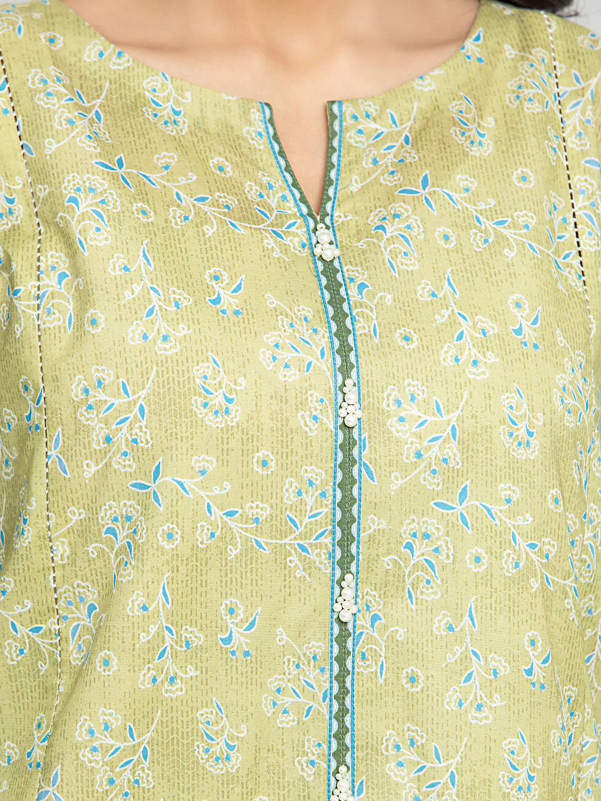 Printed Lawn Suit - EWU24A1-28251-3P - Image 3
