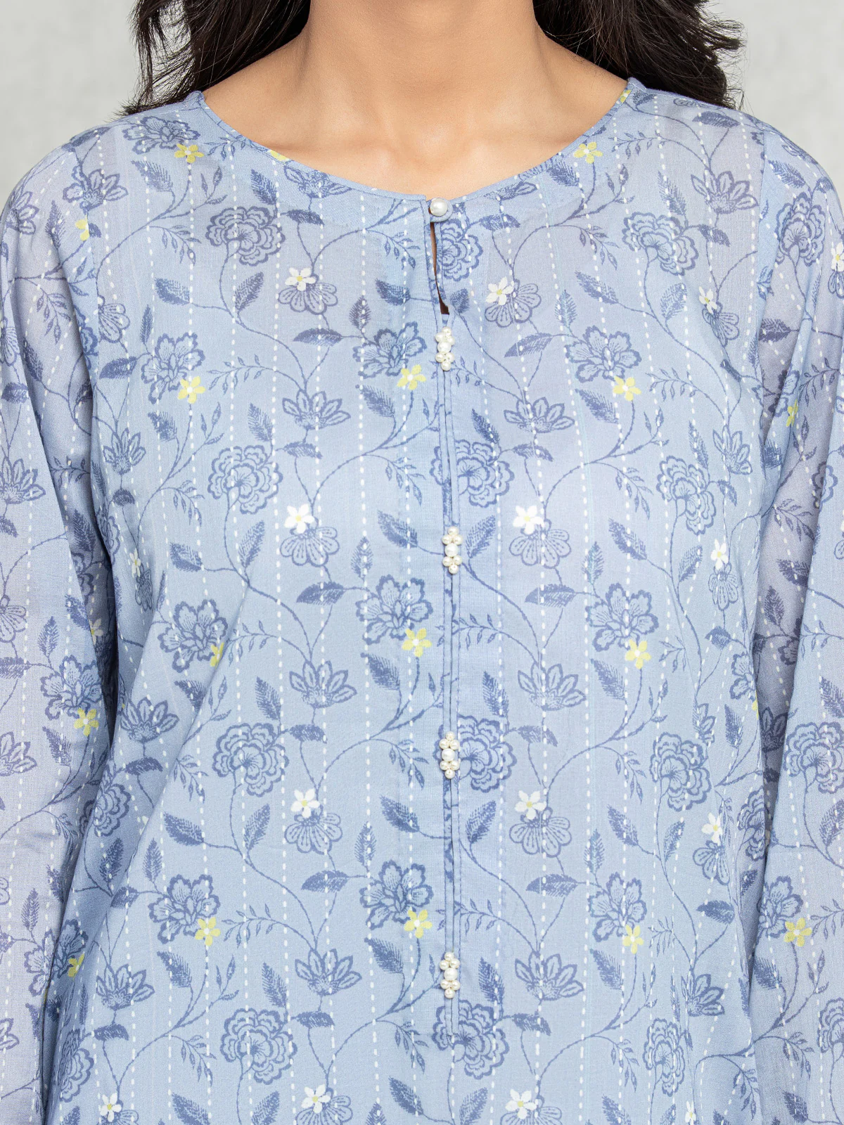 Printed Lawn Suit - EWU24A1-28284-3P - Image 2