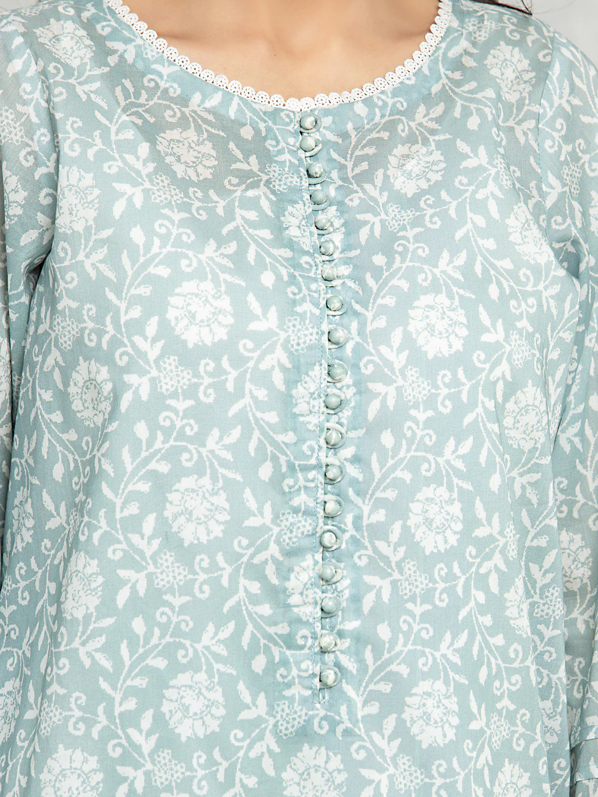 Printed Lawn Suit - EWU24A1-28307-3P - Image 2