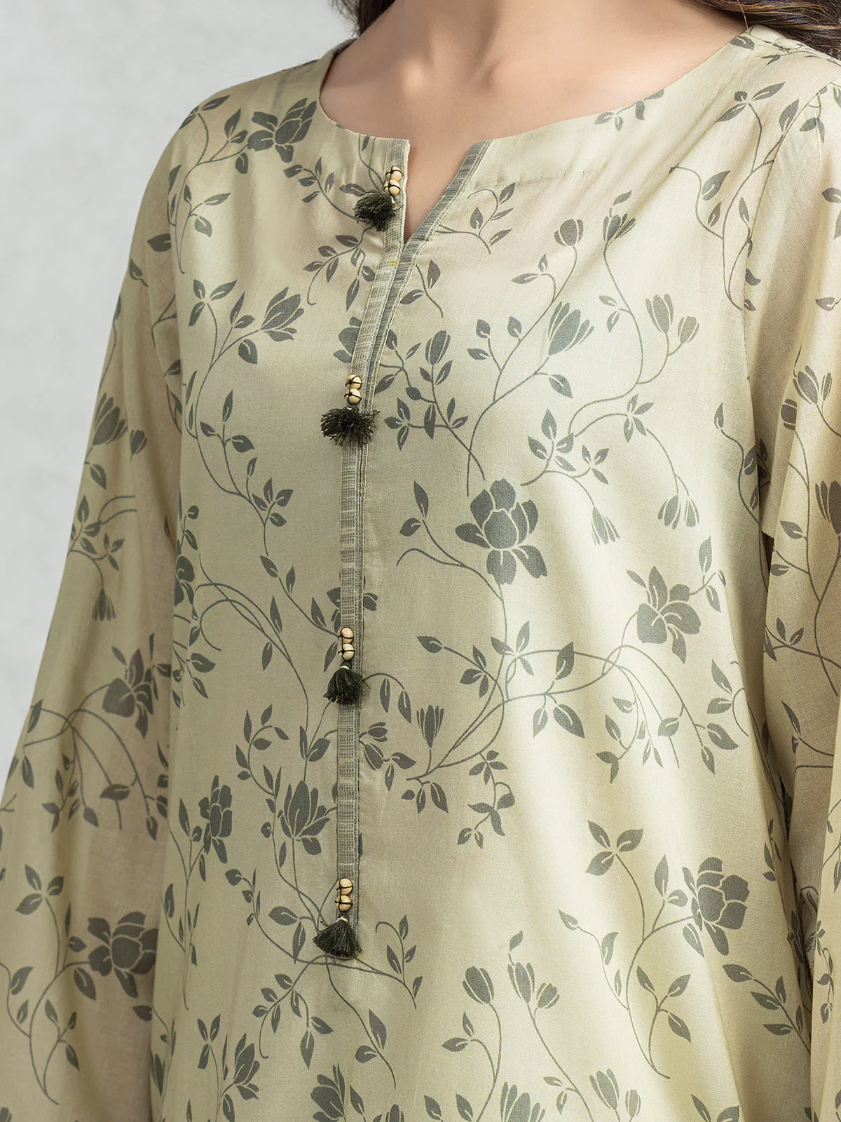 Printed Lawn Suit - EWU24A1-28323-3P - Image 2