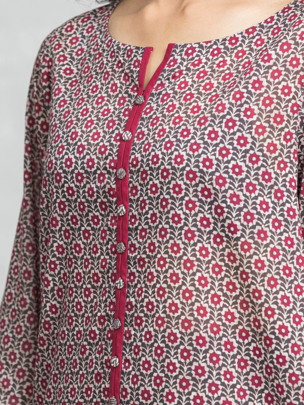 Printed Lawn Suit - EWU24A1-28398-3P - Image 3
