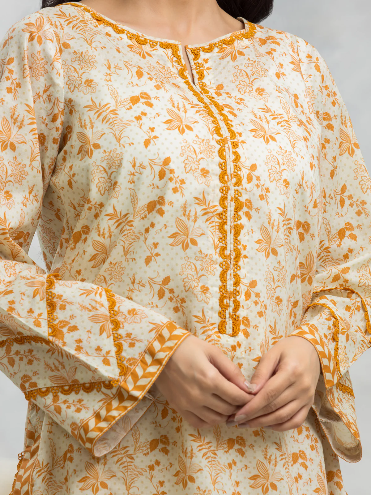 Printed Lawn Suit - EWU24A1-28503-3P - Image 4