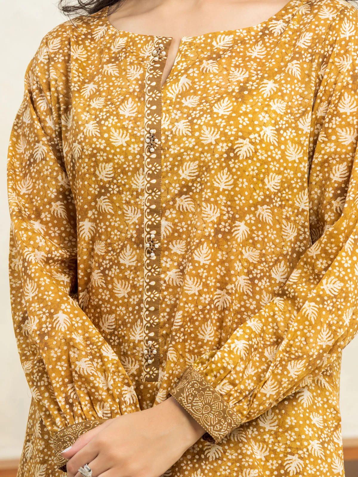 Printed Lawn Suit - EWU24A1-28521-3P - Image 3