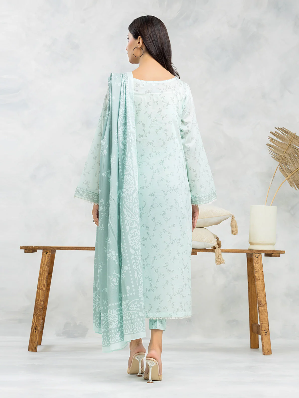 Printed Lawn Suit - EWU24A1-29002-3P - Image 4