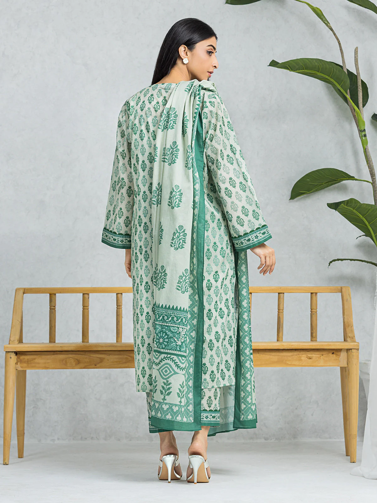 Printed Lawn Suit - EWU24A1-29008-3P - Image 2