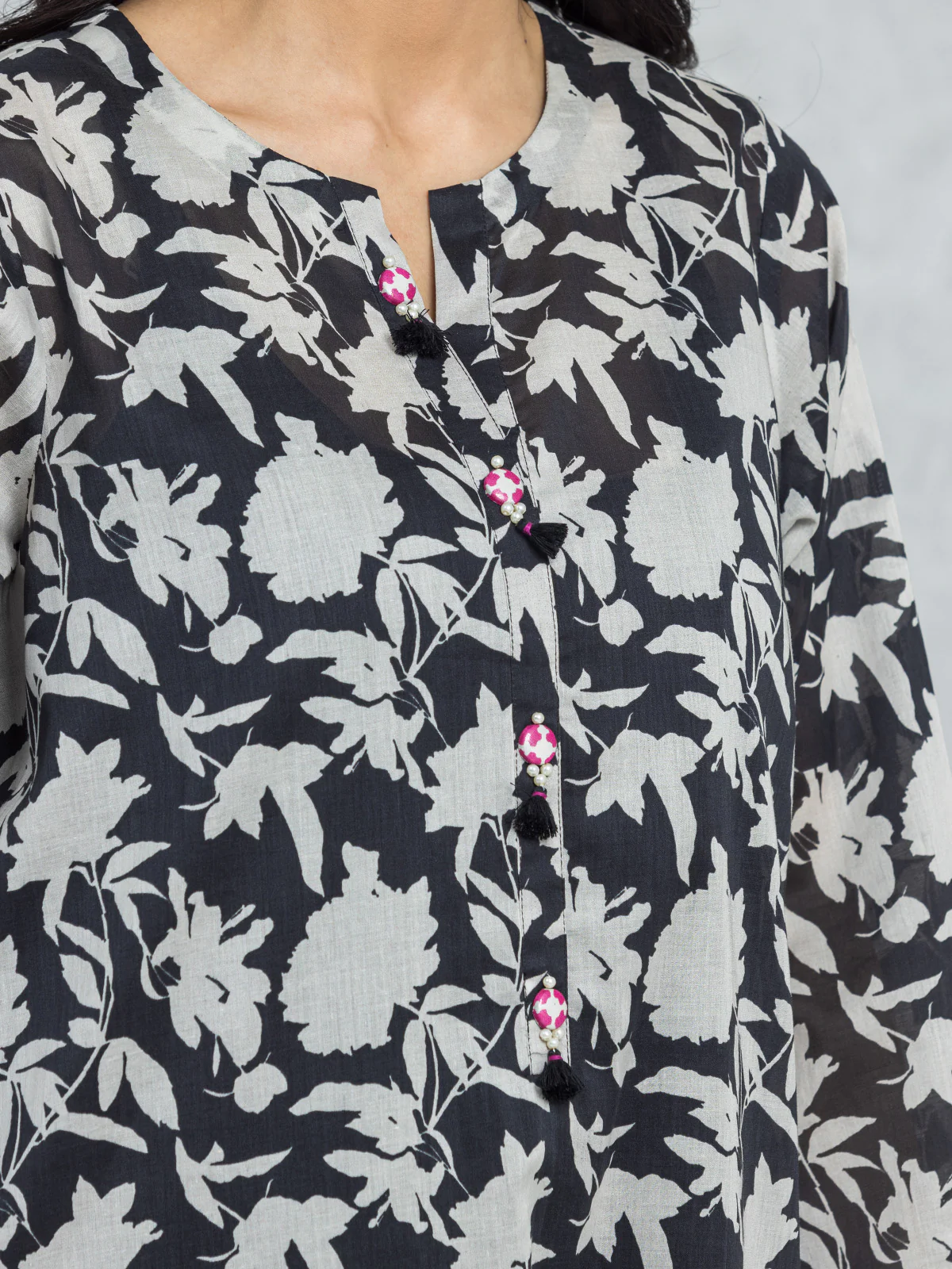Printed Lawn Suit - EWU24A1-29009-3P - Image 2