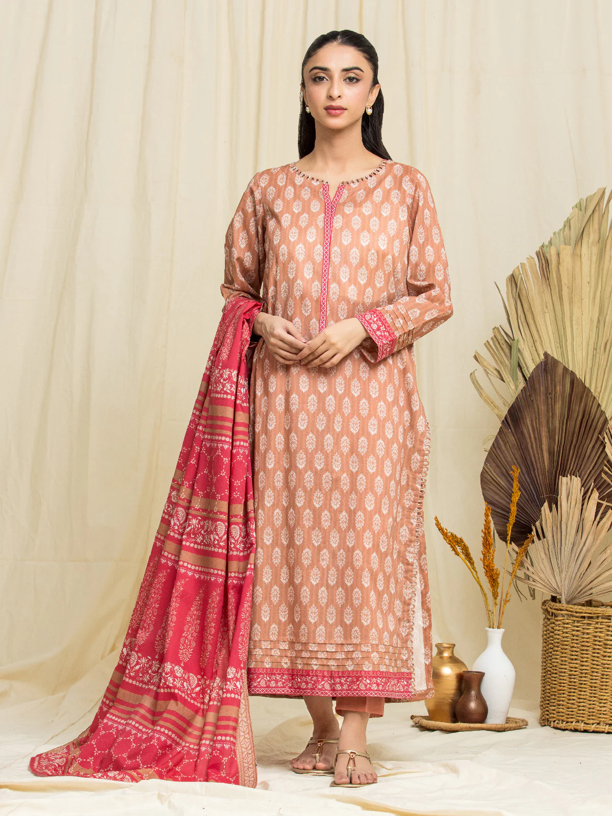 Printed Lawn Suit - EWU24A1-29057-3P