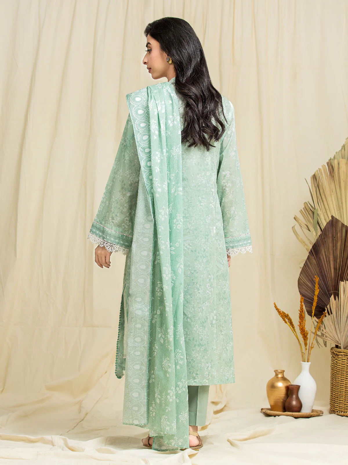 Printed Lawn Suit - EWU24A1-29063-3P - Image 2