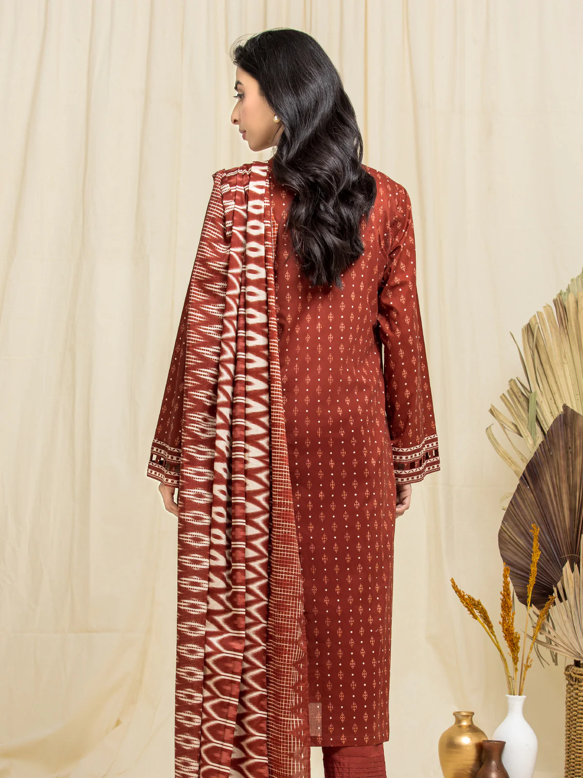 Printed Lawn Suit - EWU24A1-29067-3P - Image 6