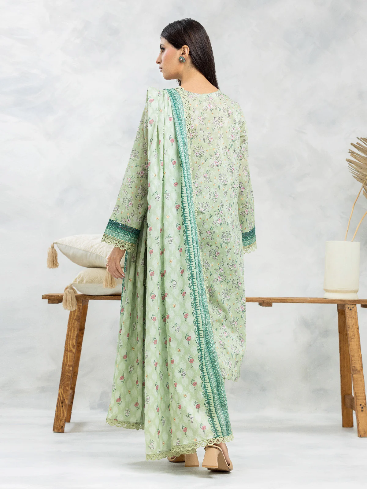 Printed Lawn Suit - EWU24A1-29072-3P - Image 4