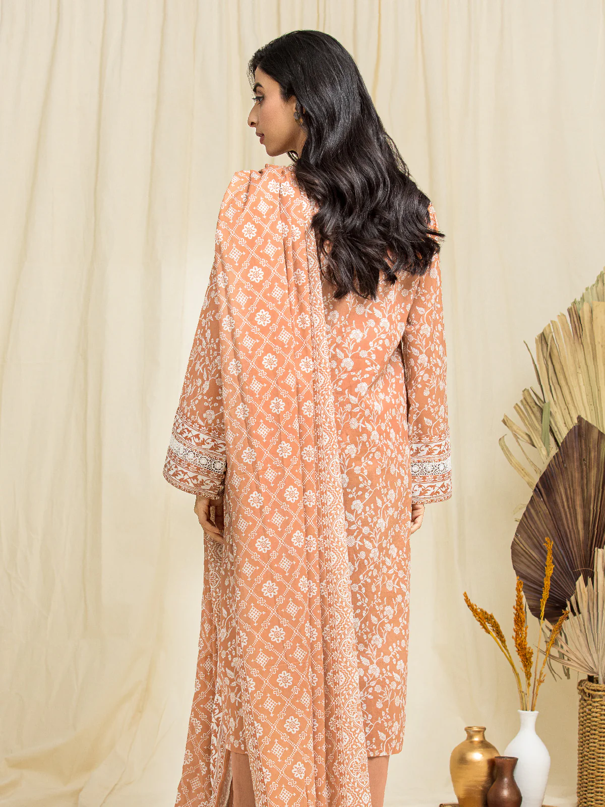 Printed Lawn Suit - EWU24A1-29074-3P - Image 2