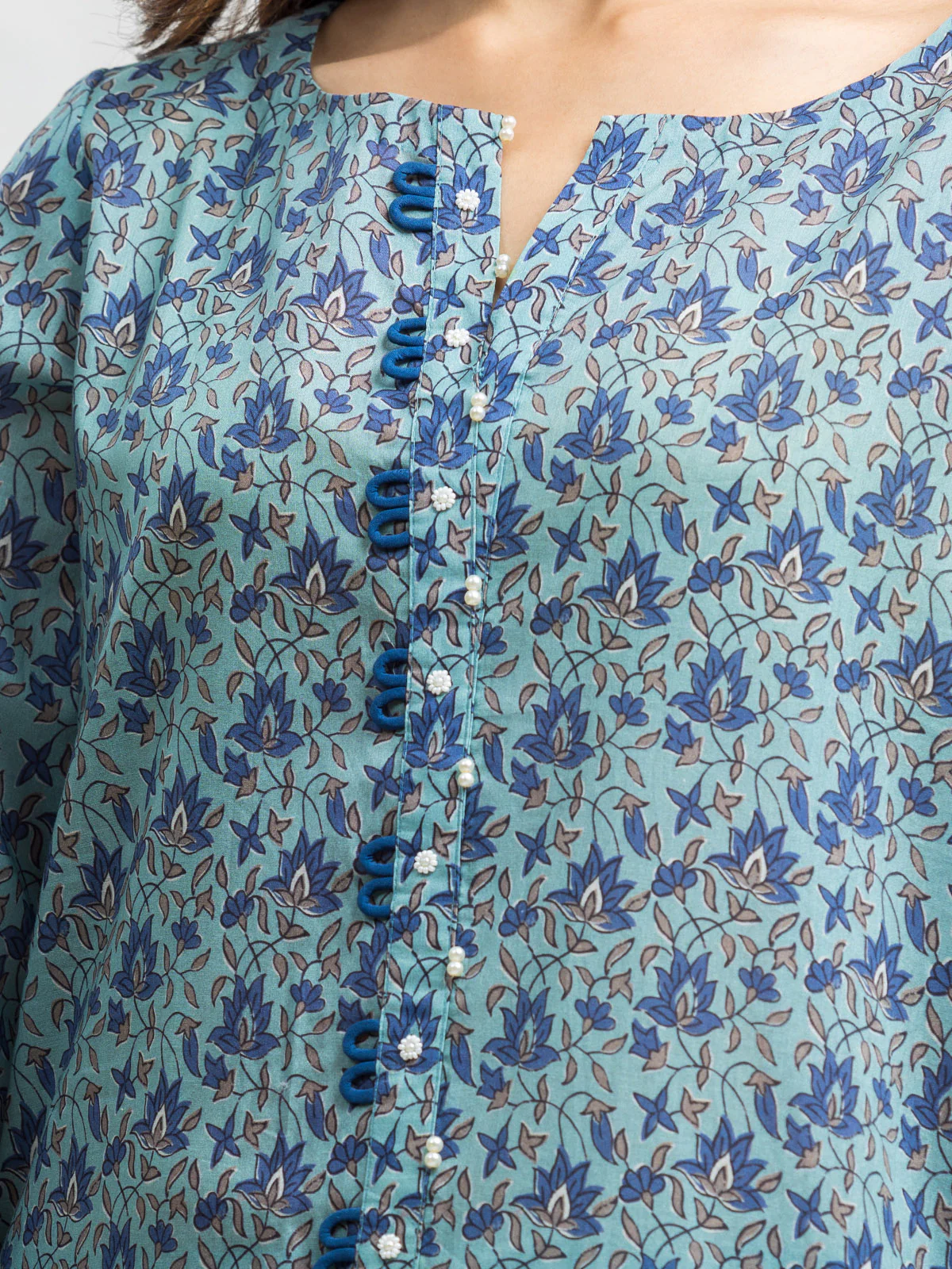 Printed Lawn Suit - EWU24A1-29081-3P - Image 2