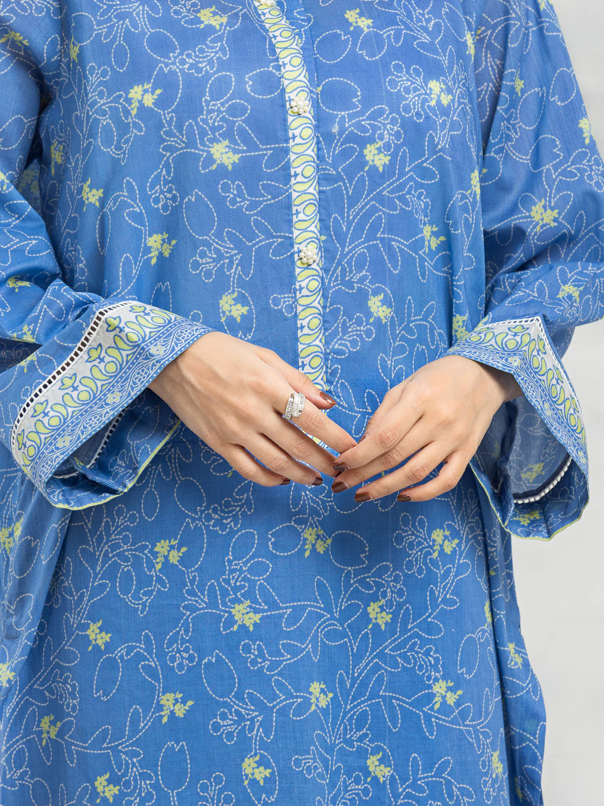 Printed Lawn Suit - EWU24A1-29102-3P - Image 4