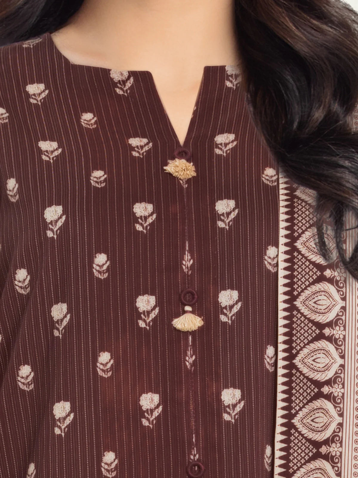 Printed Lawn Suit - EWU24A1-29188-3P - Image 2