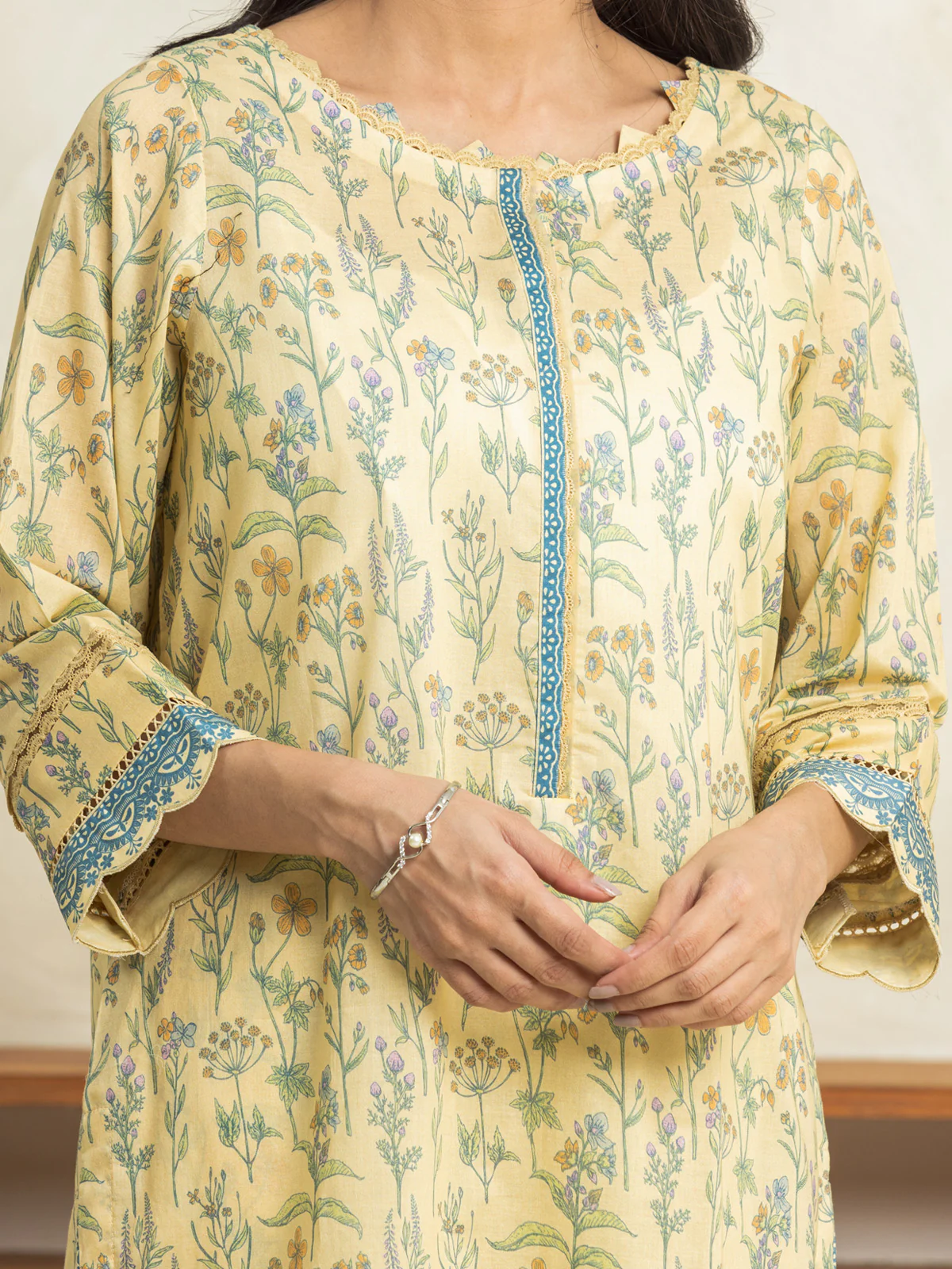 Printed Lawn Suit - EWU24A1-29244-3P - Image 4