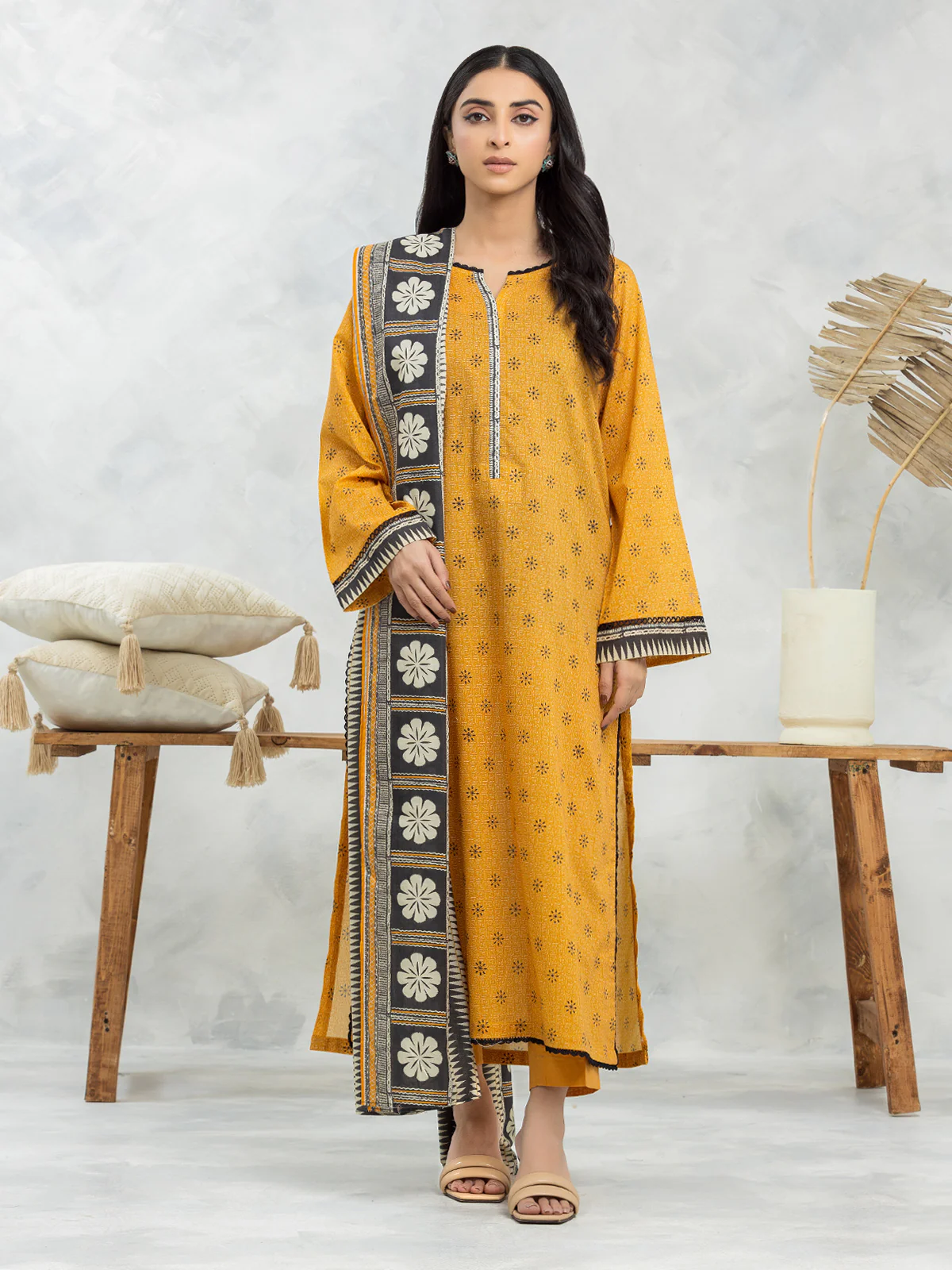 Printed Lawn Suit - EWU24A1-29469-3P