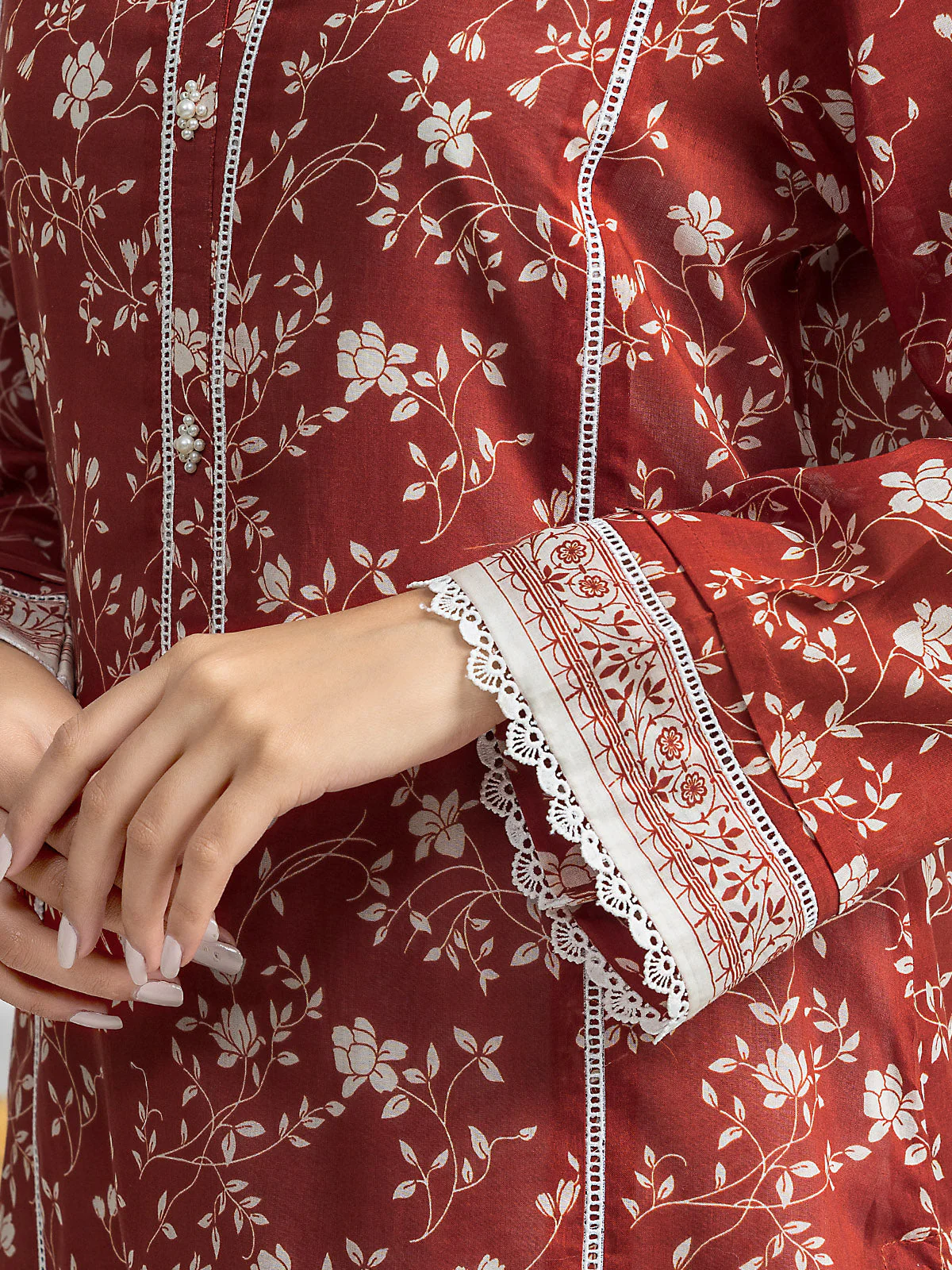 Printed Viscose Suit - EWU24A4-28581-3P - Image 4