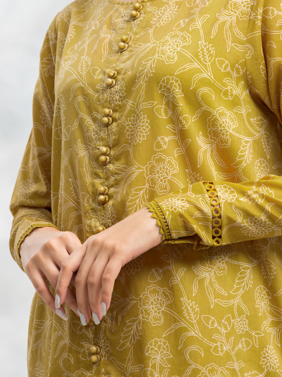 Printed Viscose Suit - EWU24A4-29109-3P - Image 3