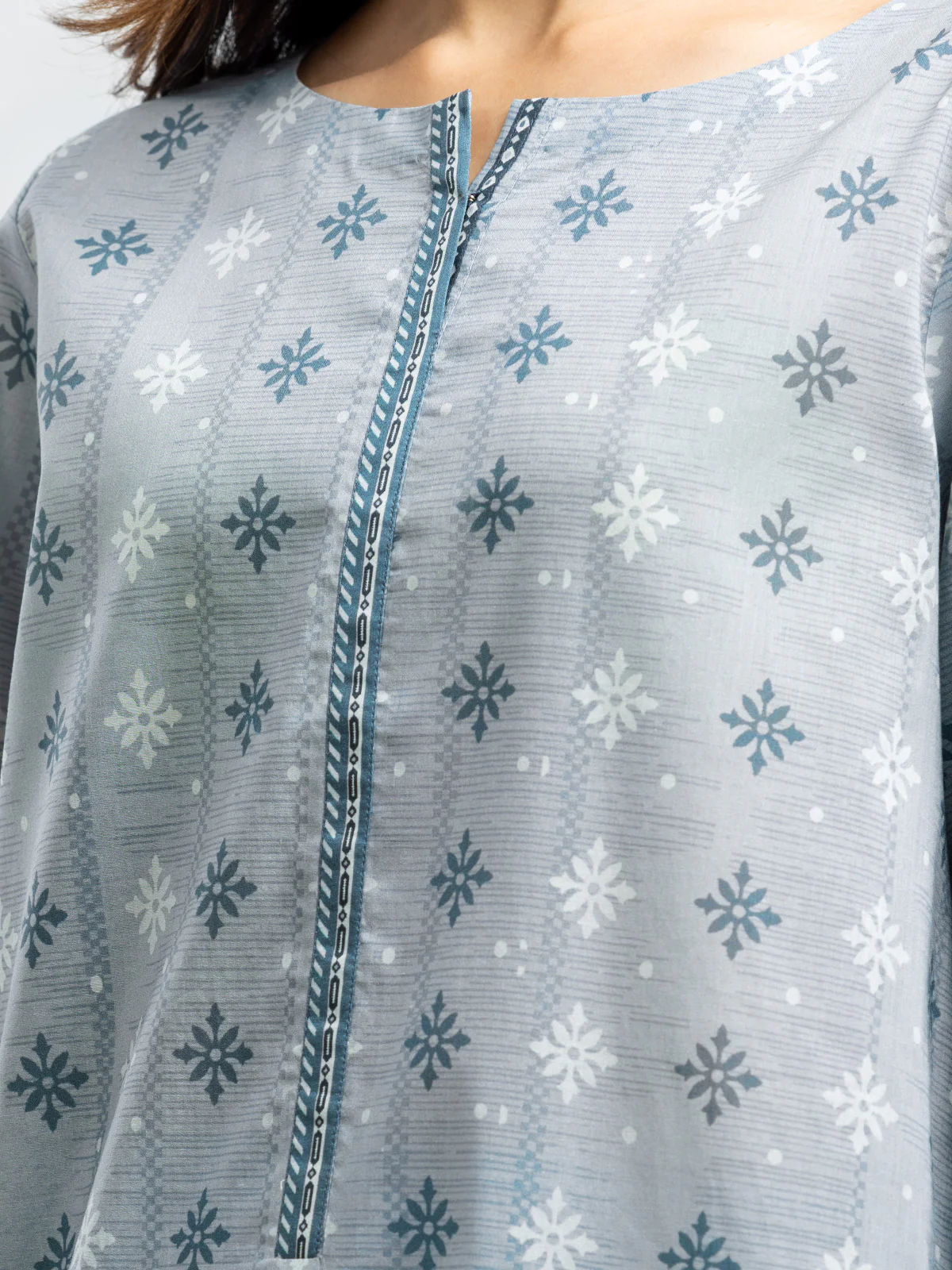 Printed Viscose Suit - EWU24A4-29124-3P - Image 2