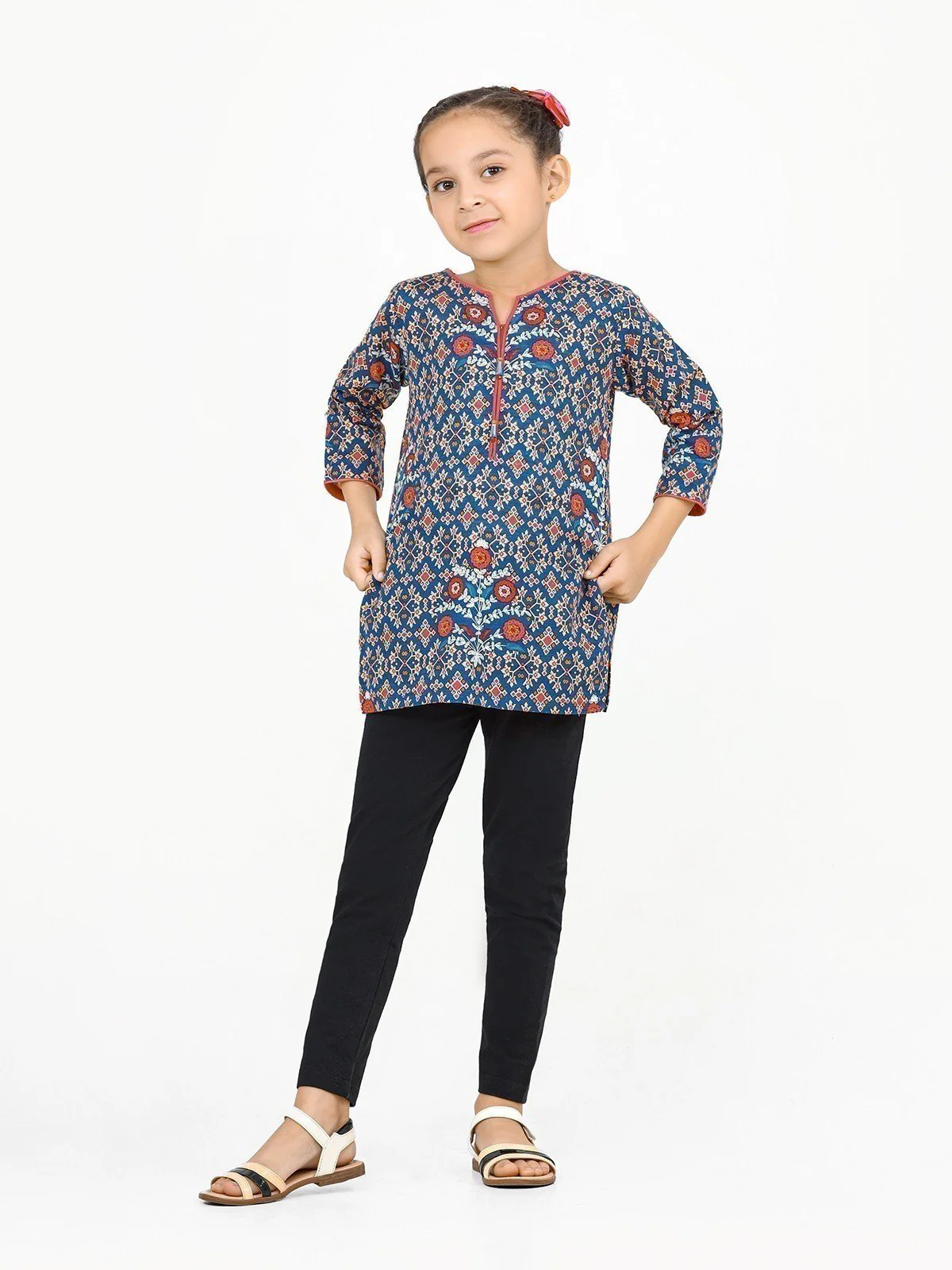 Printed Khaddar Shirt - EGTKP22-70512