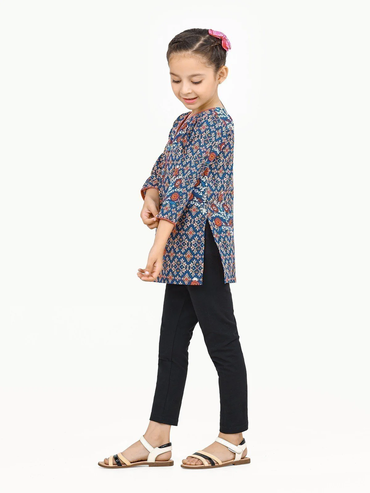 Printed Khaddar Shirt - EGTKP22-70512 - Image 3
