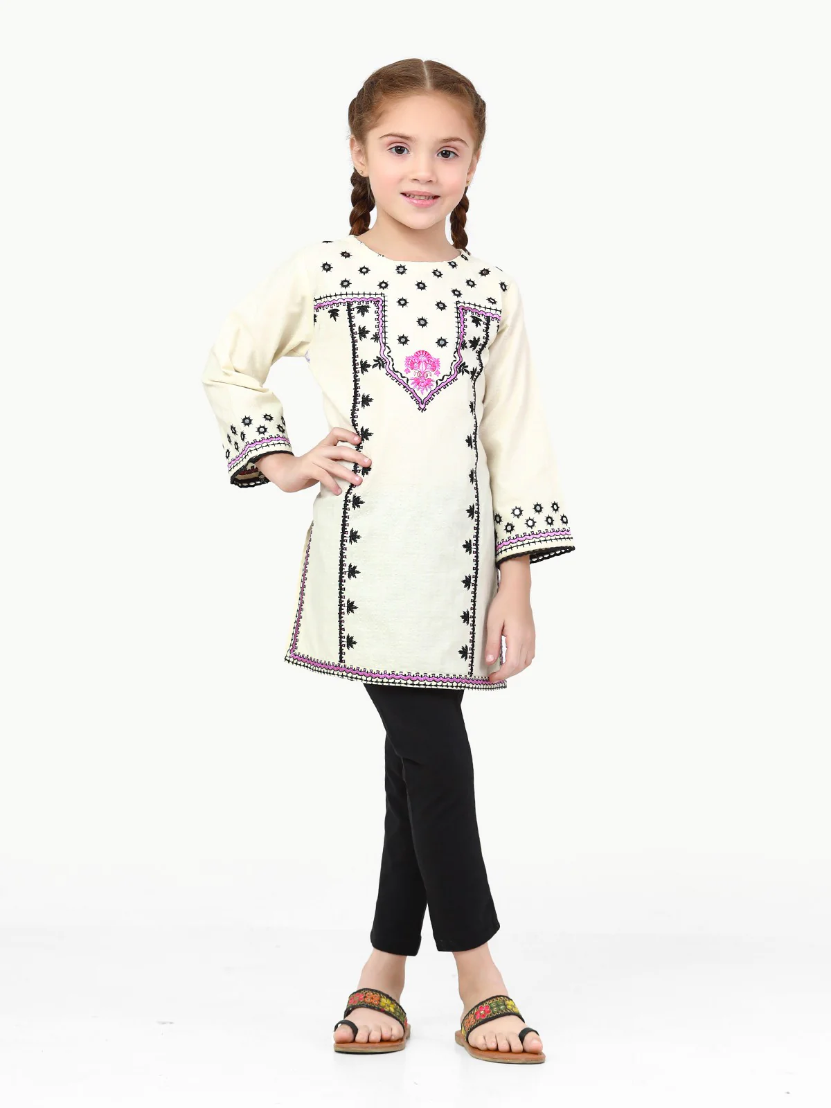 Embroidered Cotton Jacquard Shirt - EGTKE22-70486