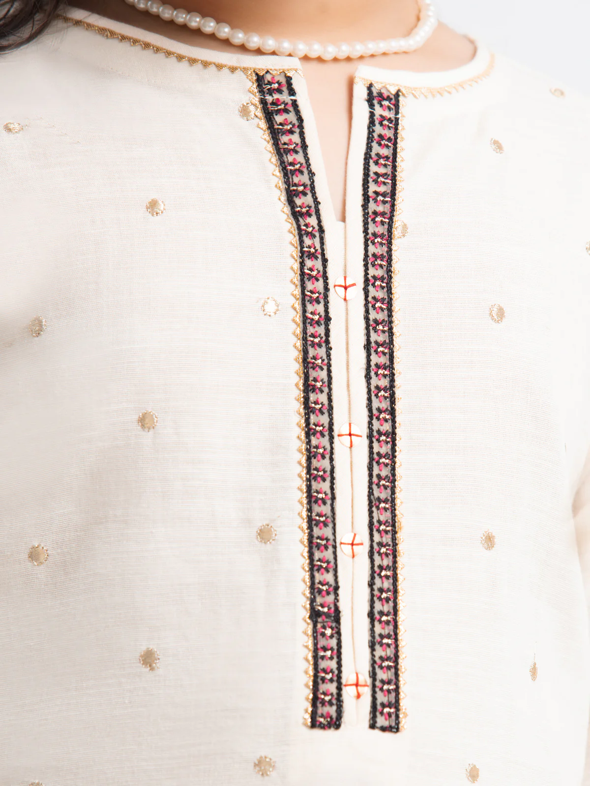 Embroidered Khaddar Shirt Trouser - EGTKE23-70700ST - Image 4