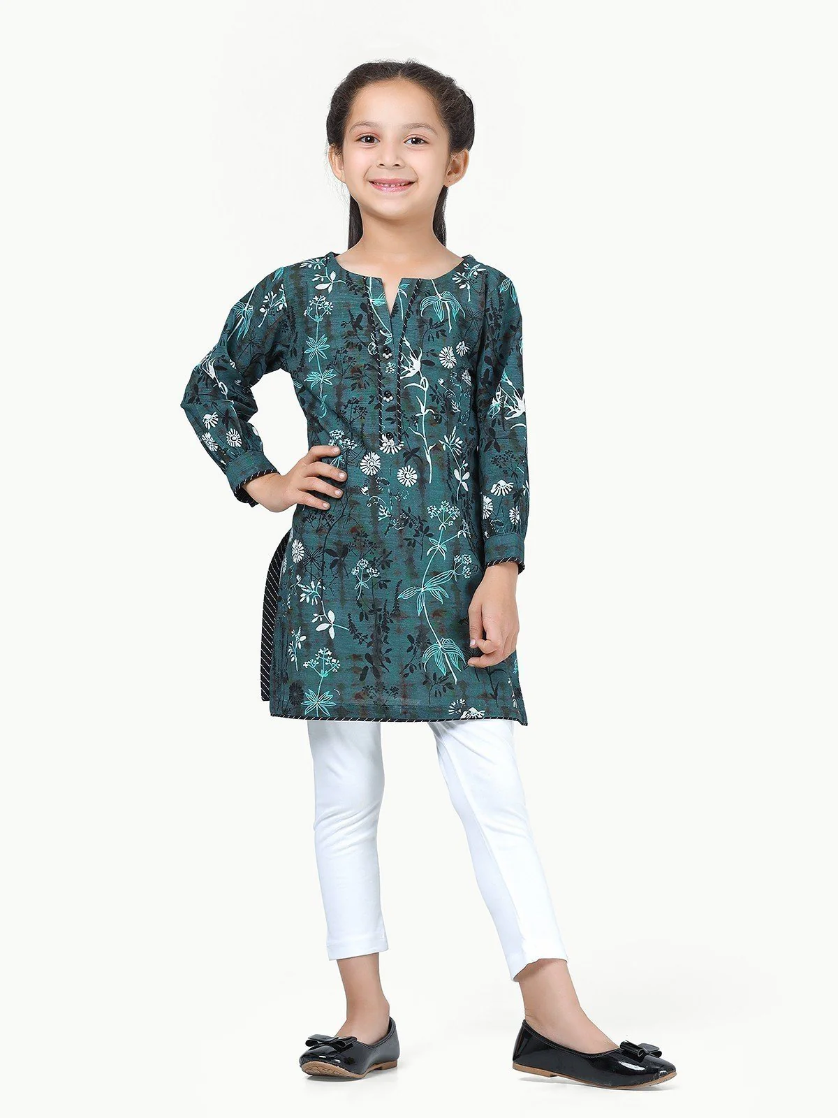 Printed Khaddar Shirt - EGTKP22-70568