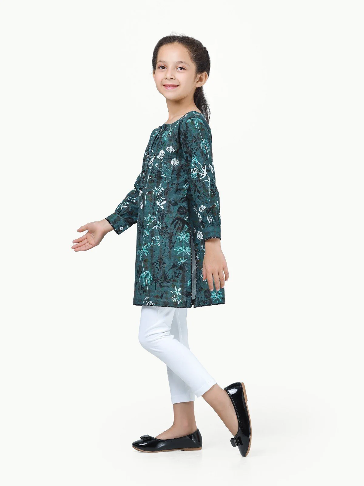 Printed Khaddar Shirt - EGTKP22-70568 - Image 3