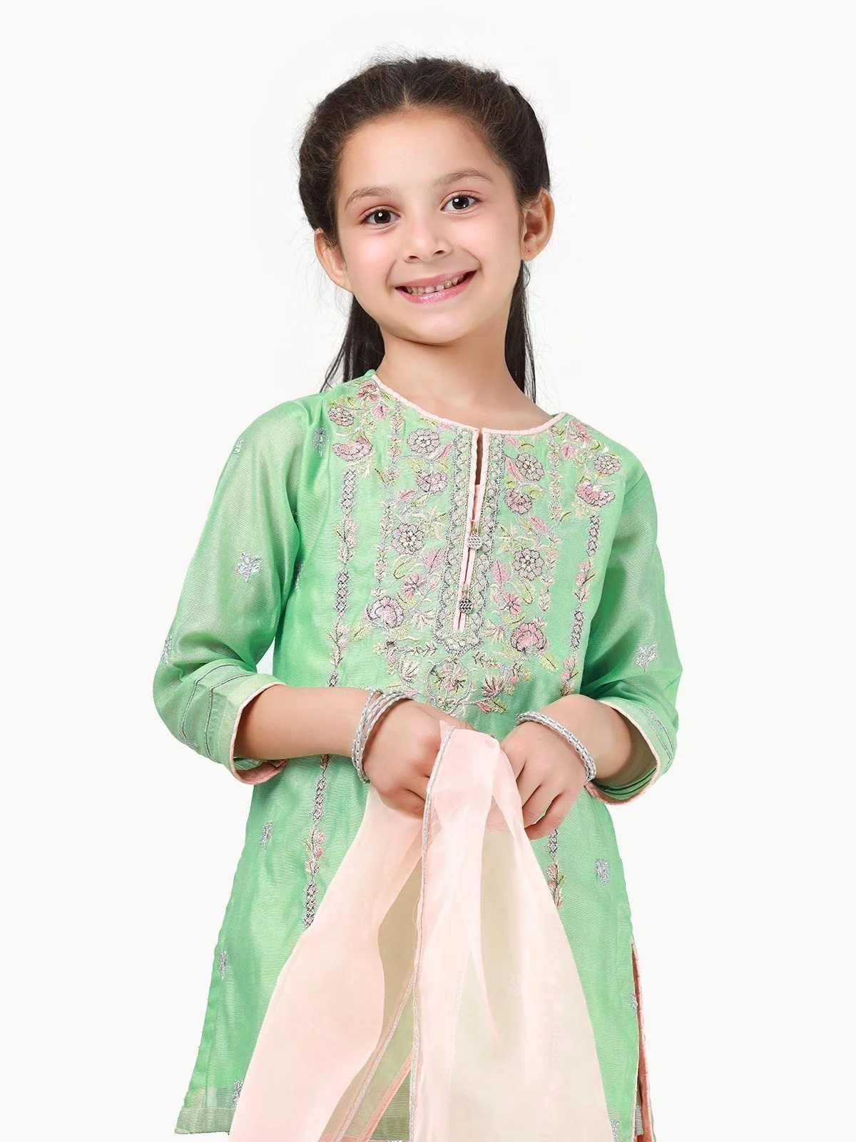 Embroidered Gharara Suit - EGTP22-22216 - Image 2