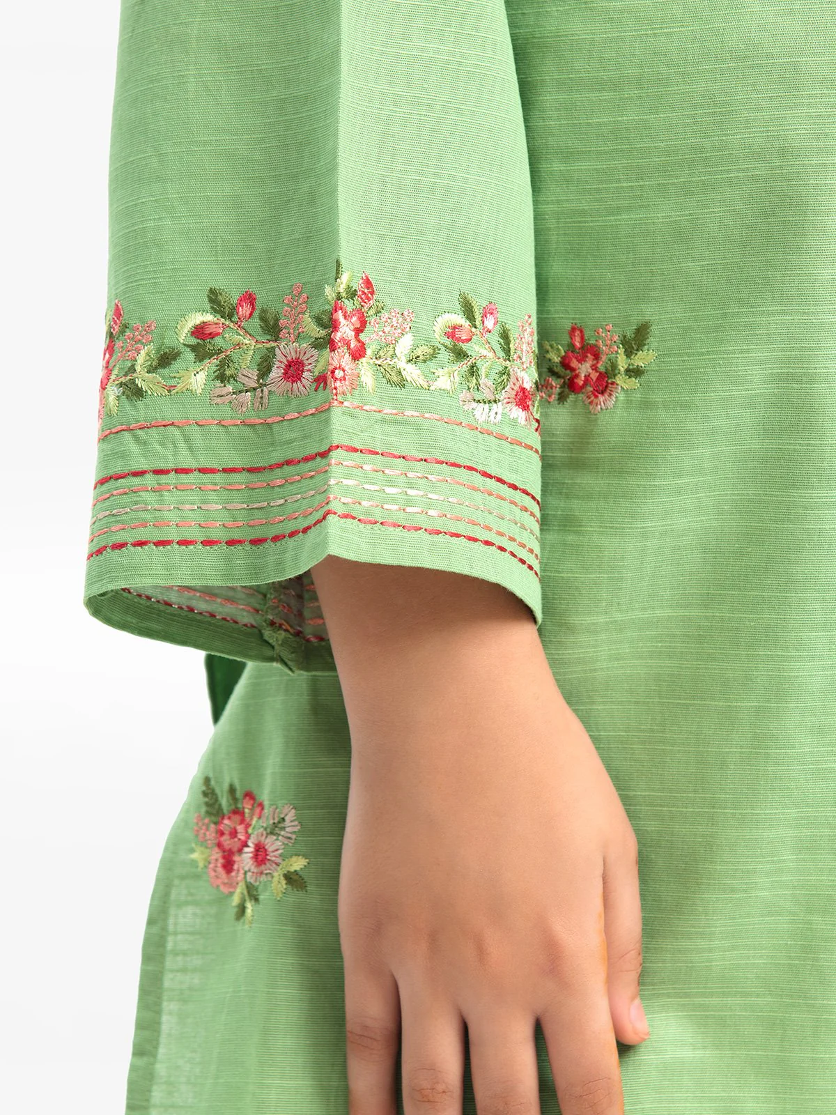 Embroidered Khaddar Shirt Trouser - EGTKE23-70678ST - Image 5