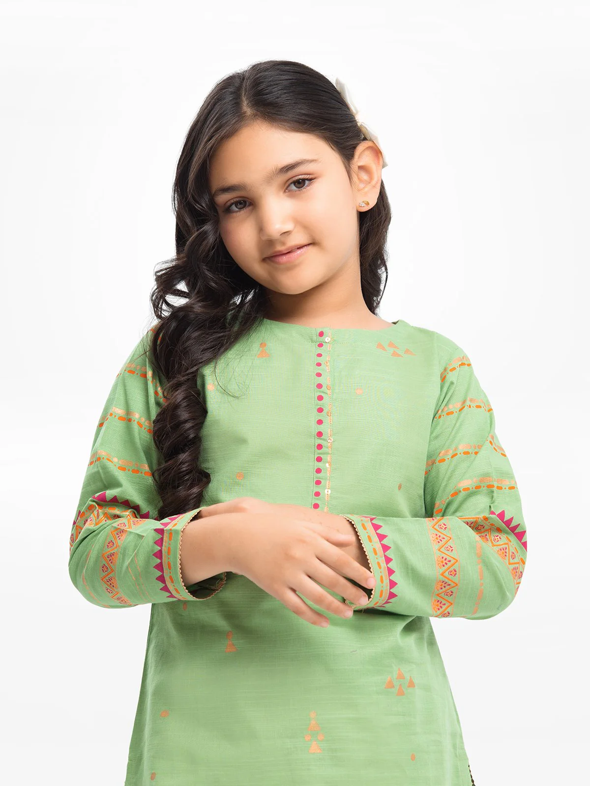 Printed Khaddar Shirt Trouser - EGTKP23-70701ST - Image 2