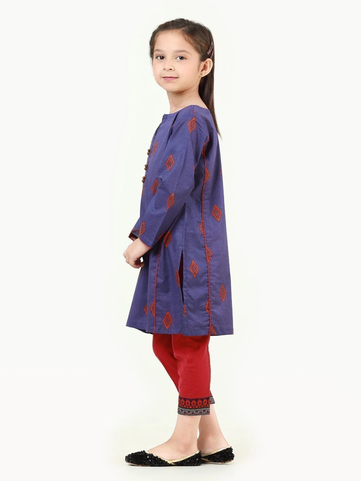 Printed Lawn Shirt - EGTKP22-70468 - Image 2