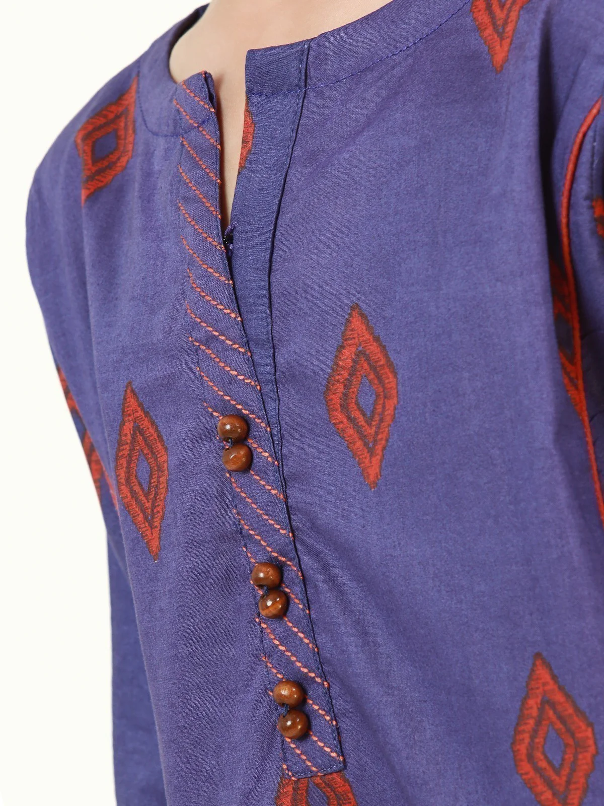 Printed Lawn Shirt - EGTKP22-70468 - Image 3