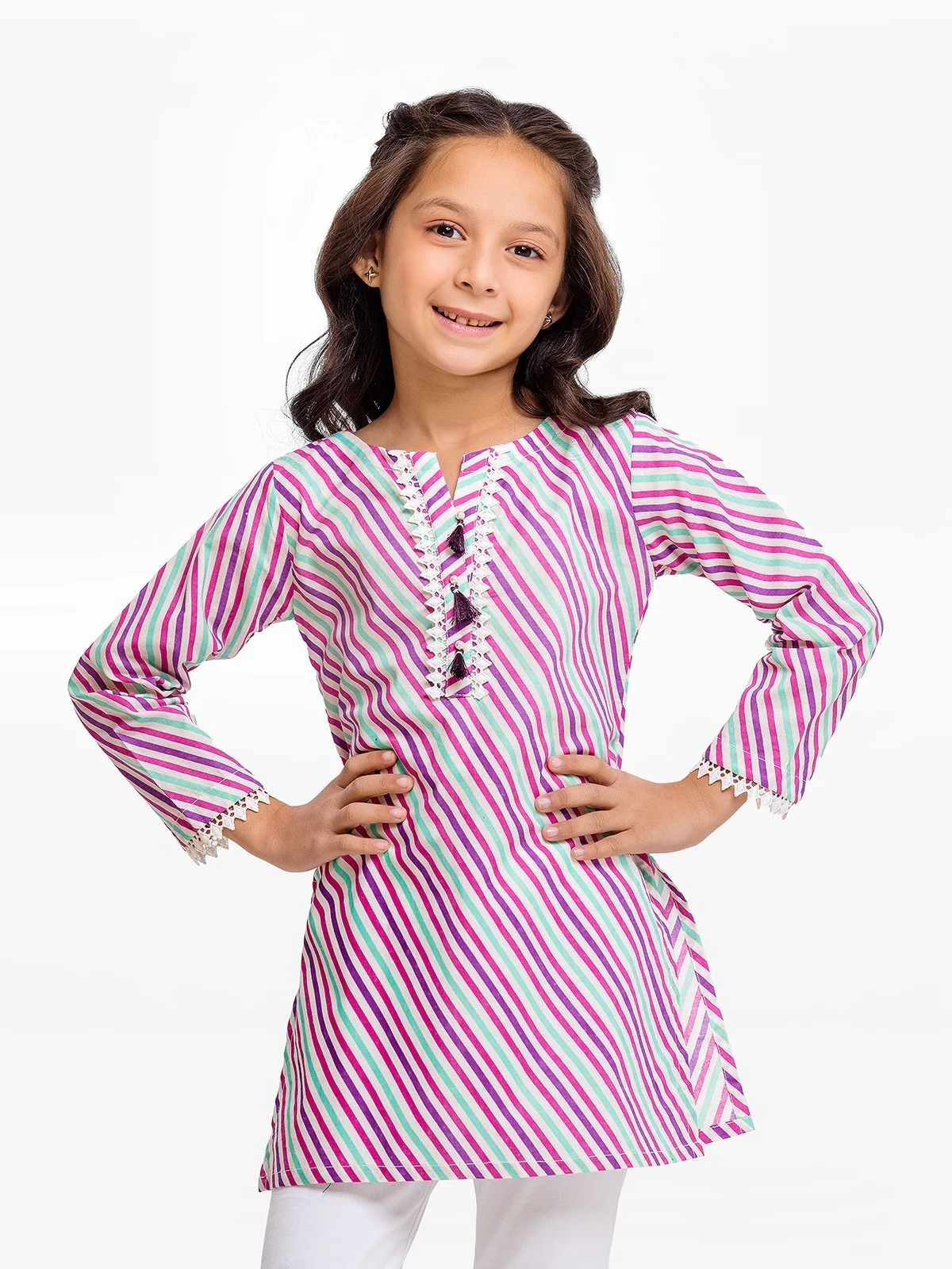 Printed Lawn Shirt - EGTKP23-70676S