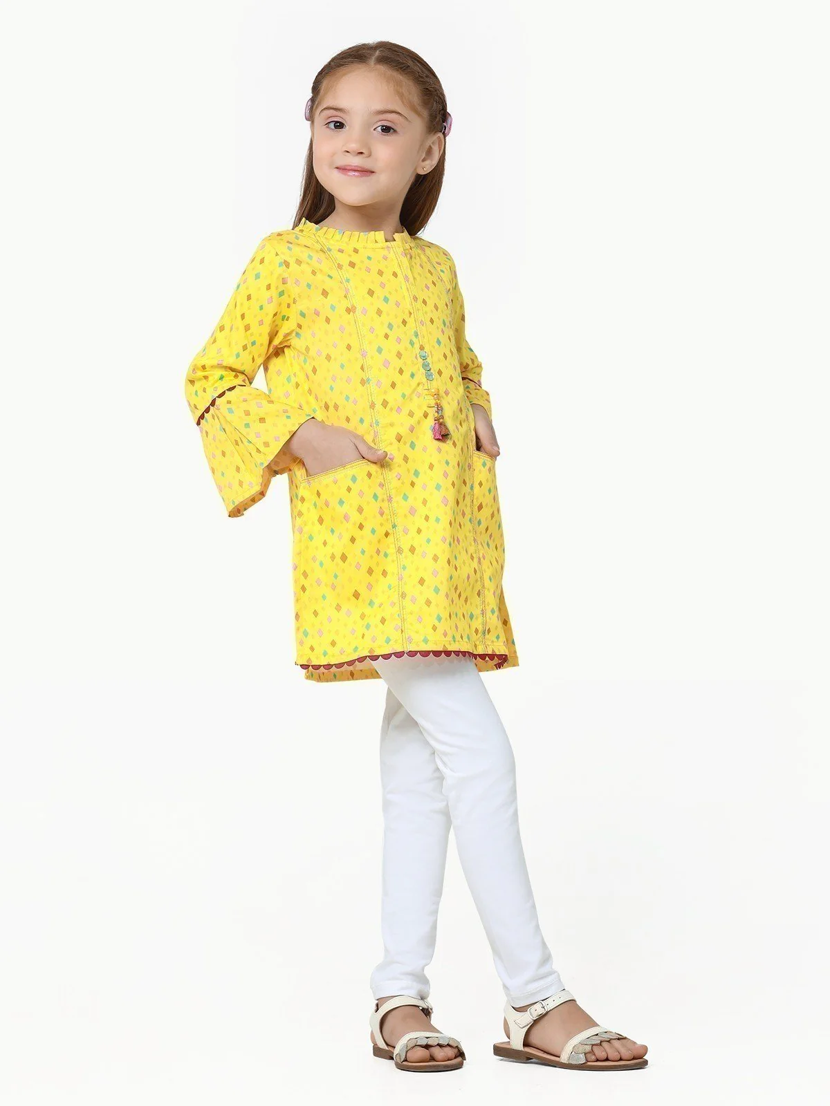 Printed Lawn Shirt - EGTKP22-70489 - Image 2