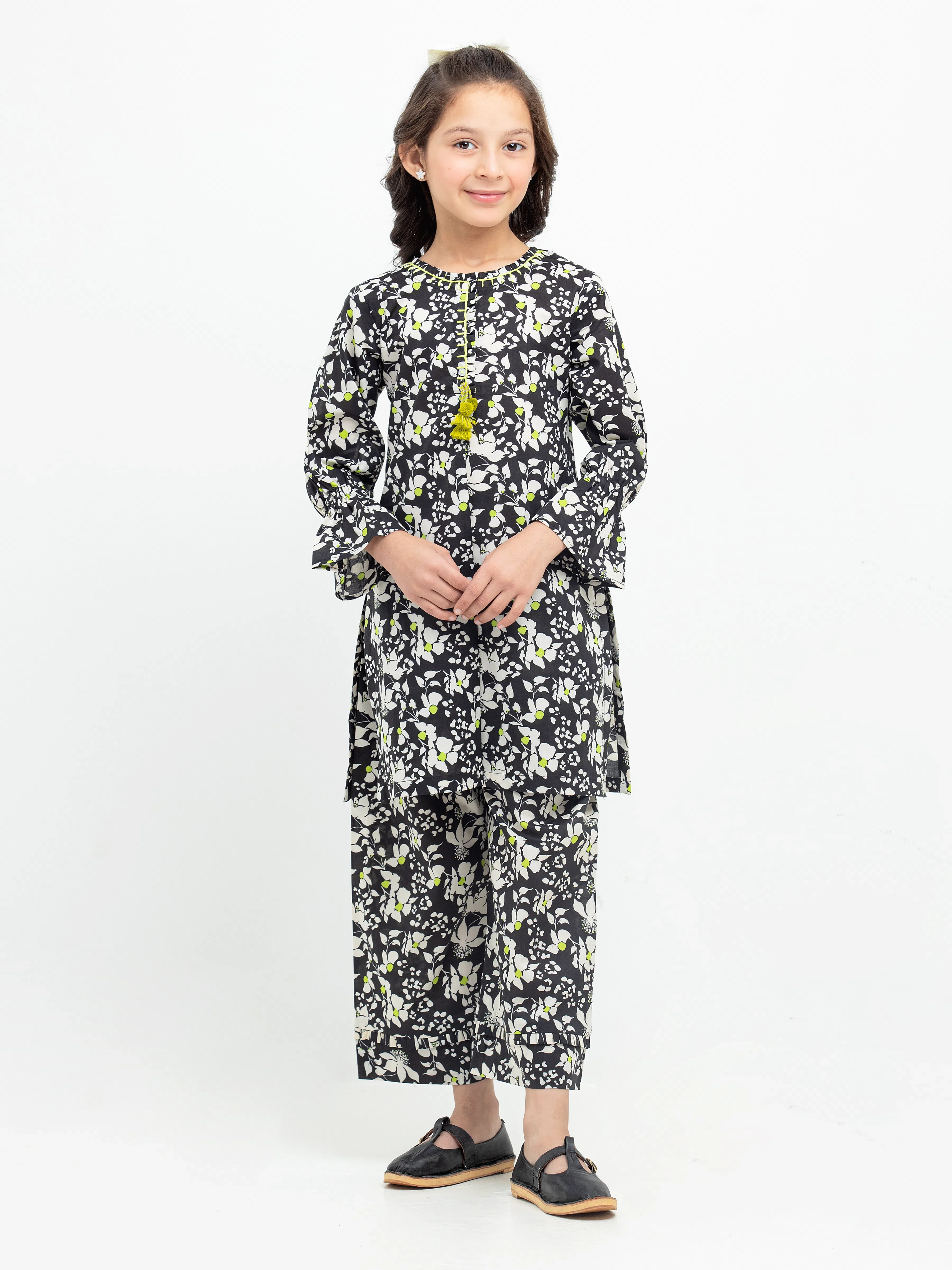 Printed Cambric Co-Ord Set - EGTKP5-70955ST