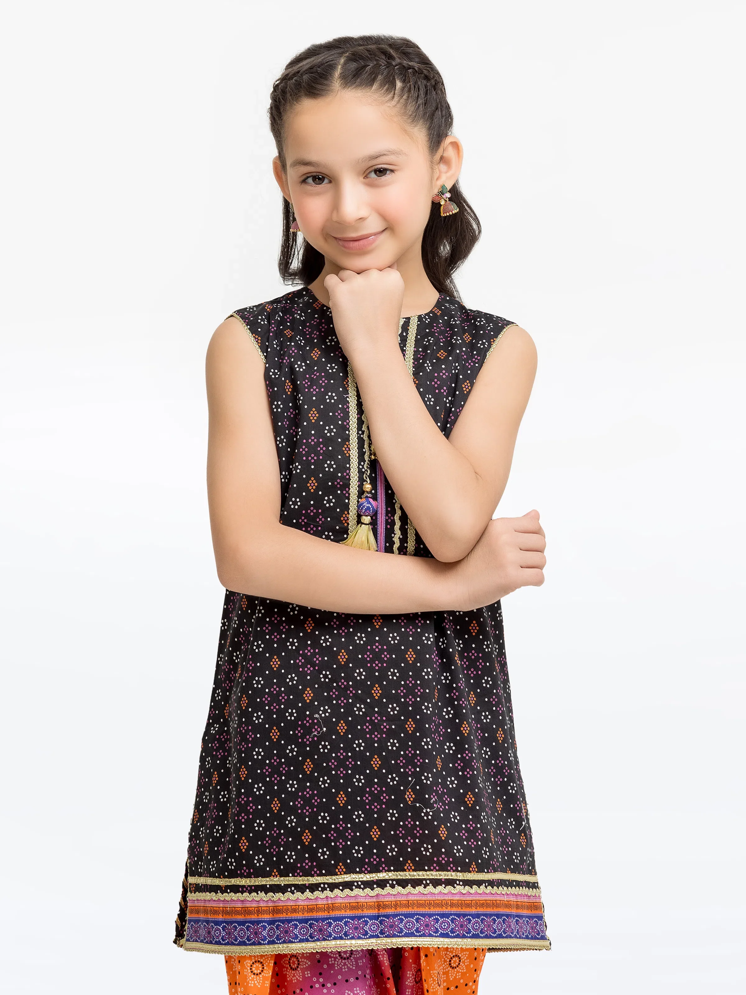 Printed Cambric Shirt Trouser - EGTKP5-70979ST - Image 2