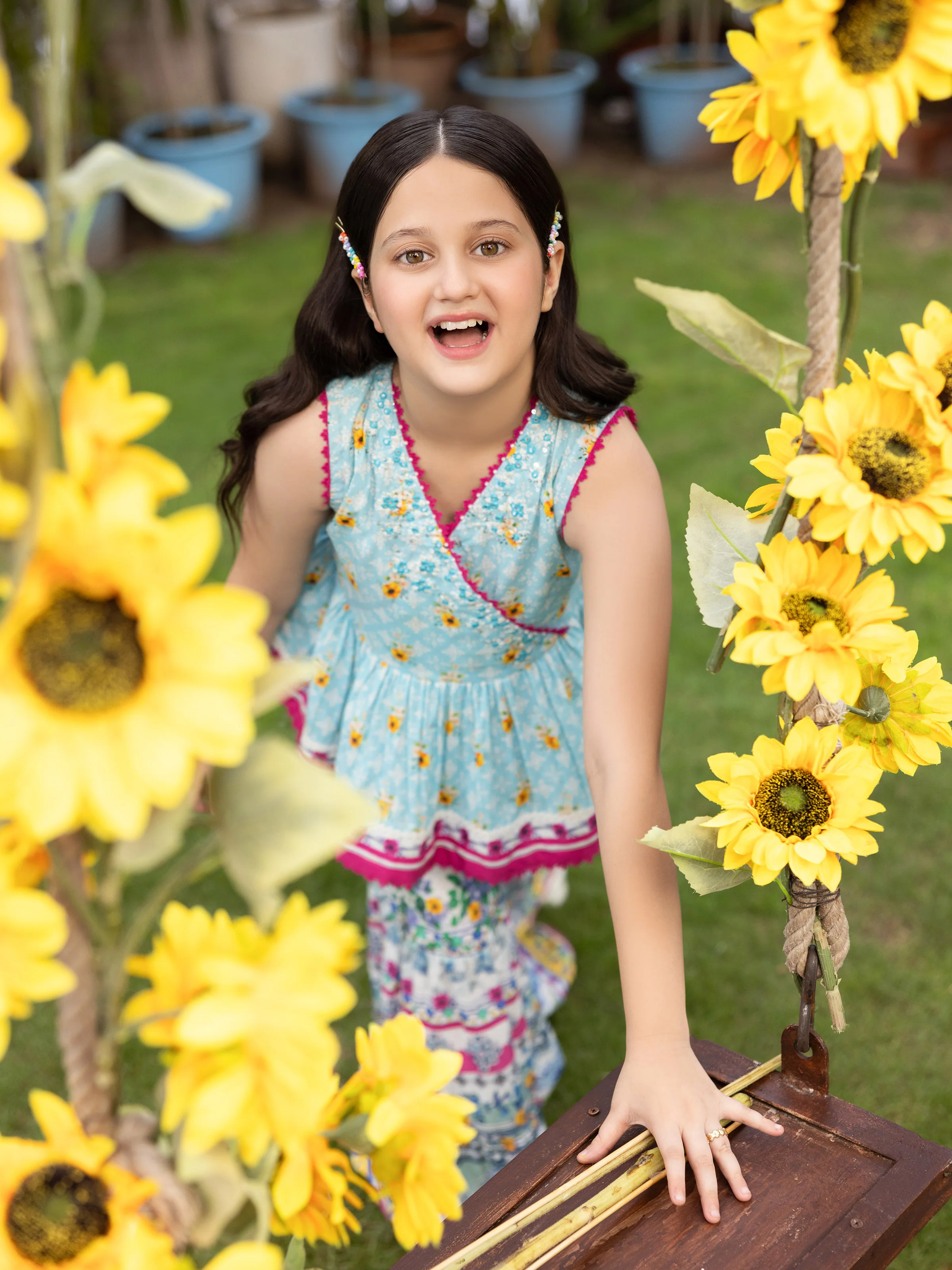Embroidered Lawn Gharara Suit - EGTKE5-70981ST
