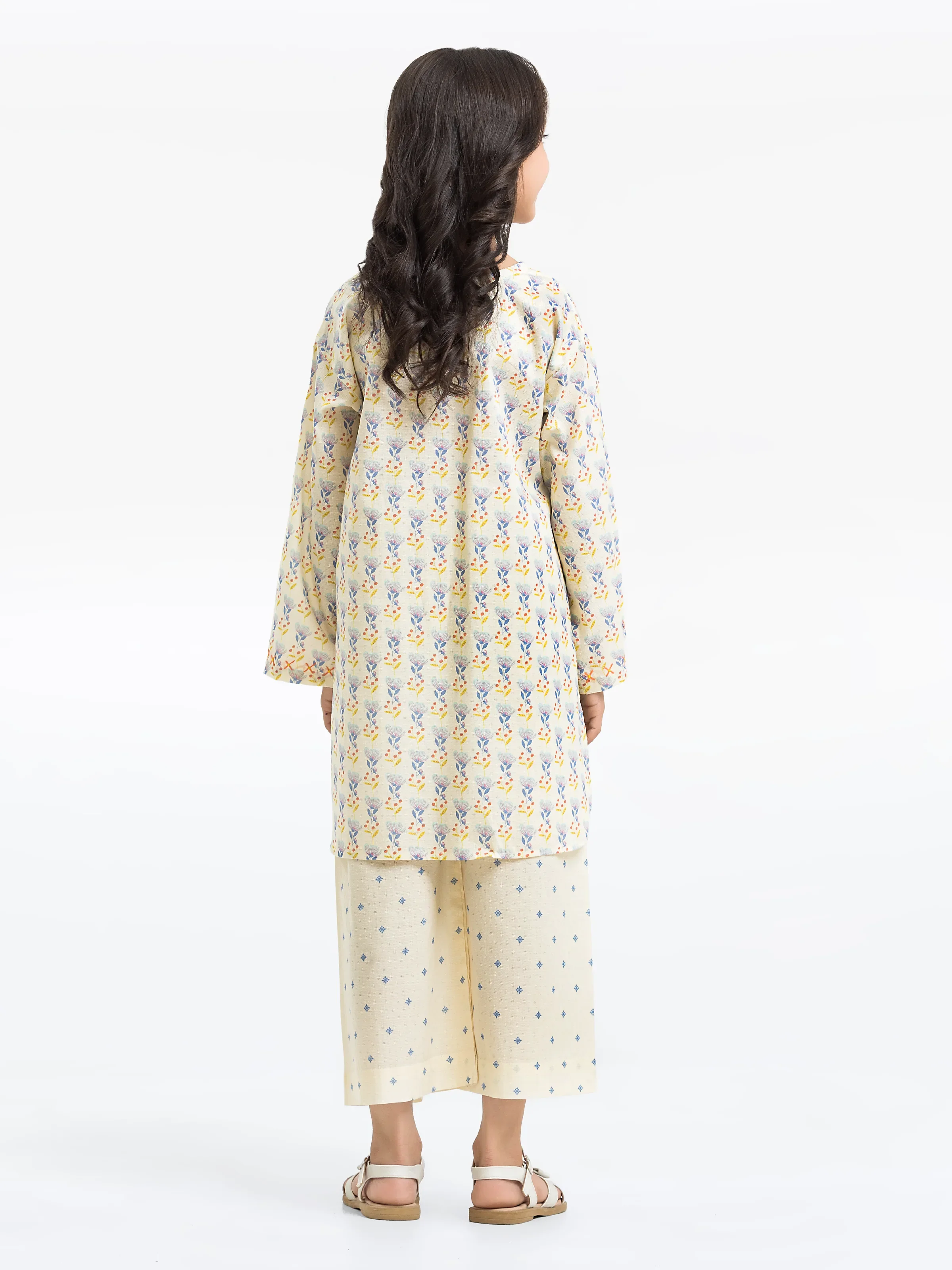 Printed Dobby Shirt Trouser - EGTKP24-70911ST - Image 5