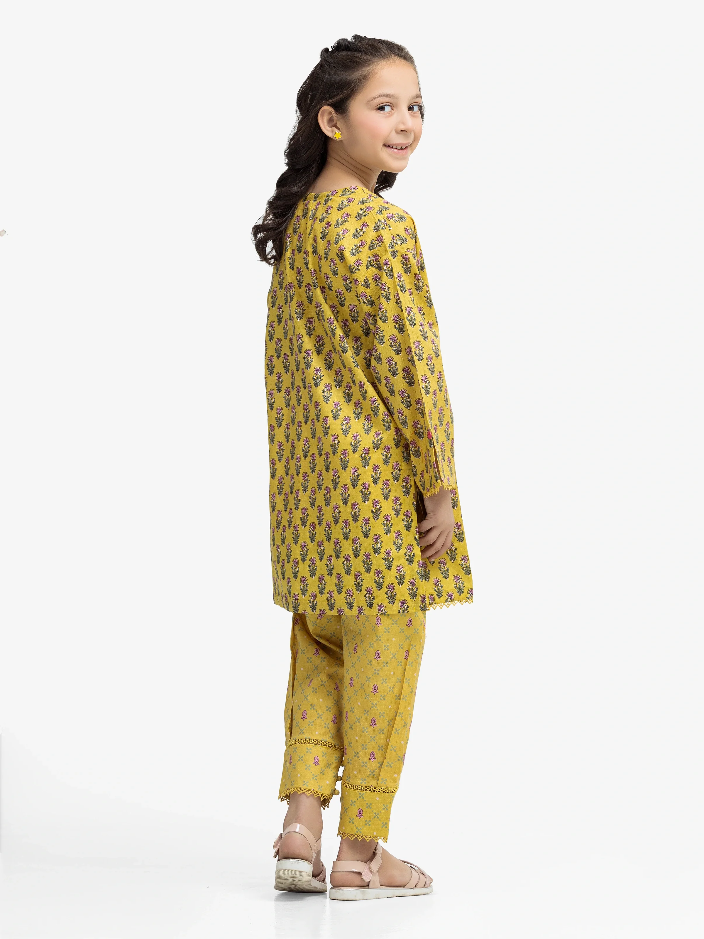 Printed Dobby Shirt Trouser - EGTKP24-70917ST - Image 6
