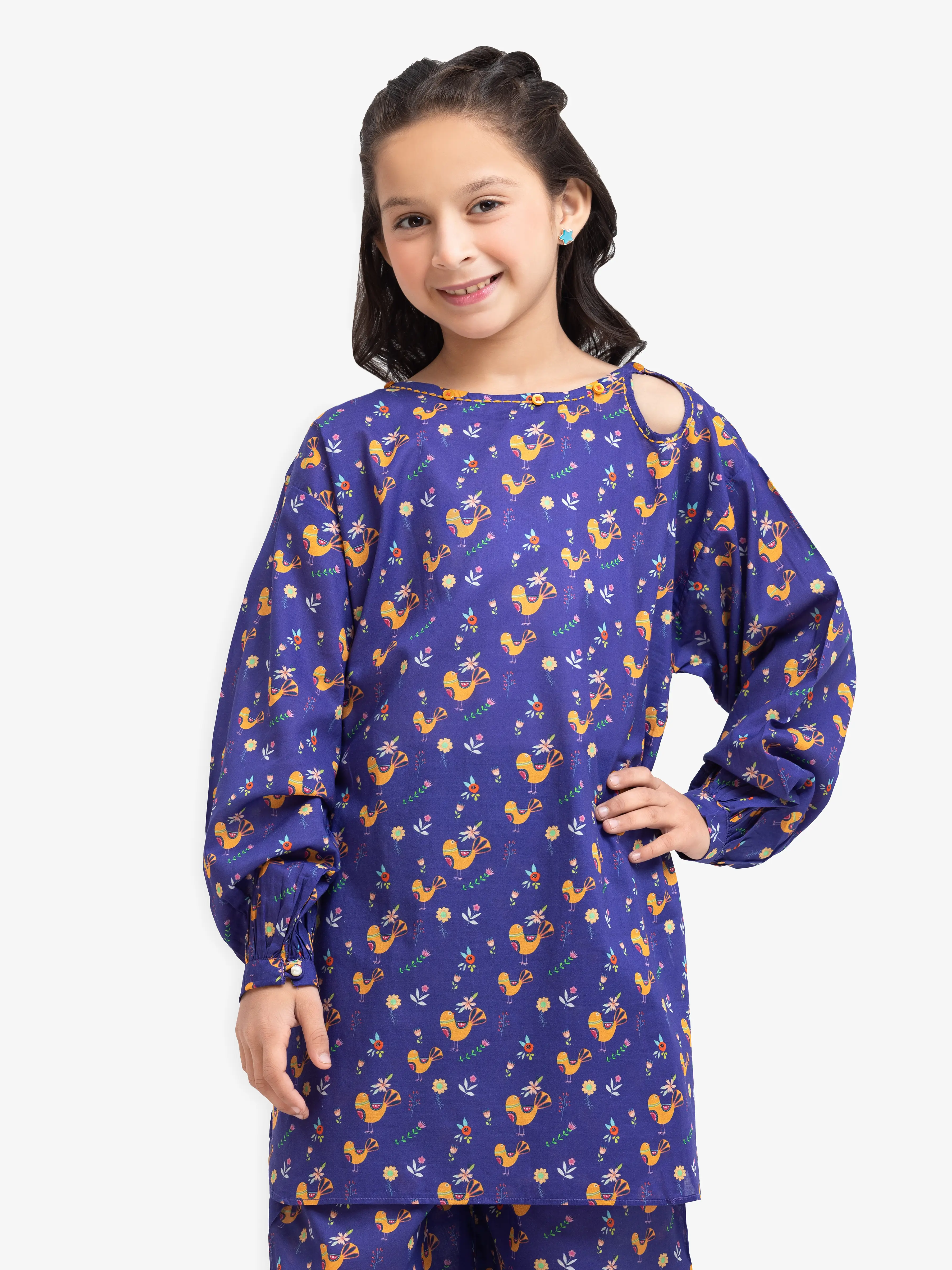 Printed Lawn Co-Ord Set - EGTKP24-70949ST - Image 3