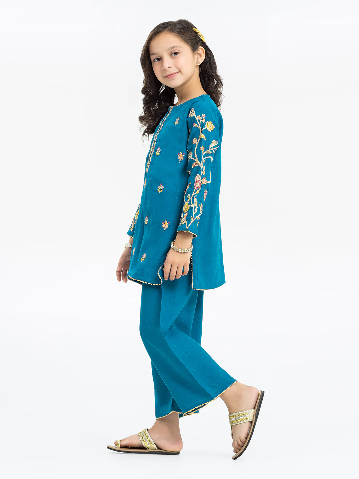 Raw Silk Shirt Trouser - EGTP24-22227ST - Image 5