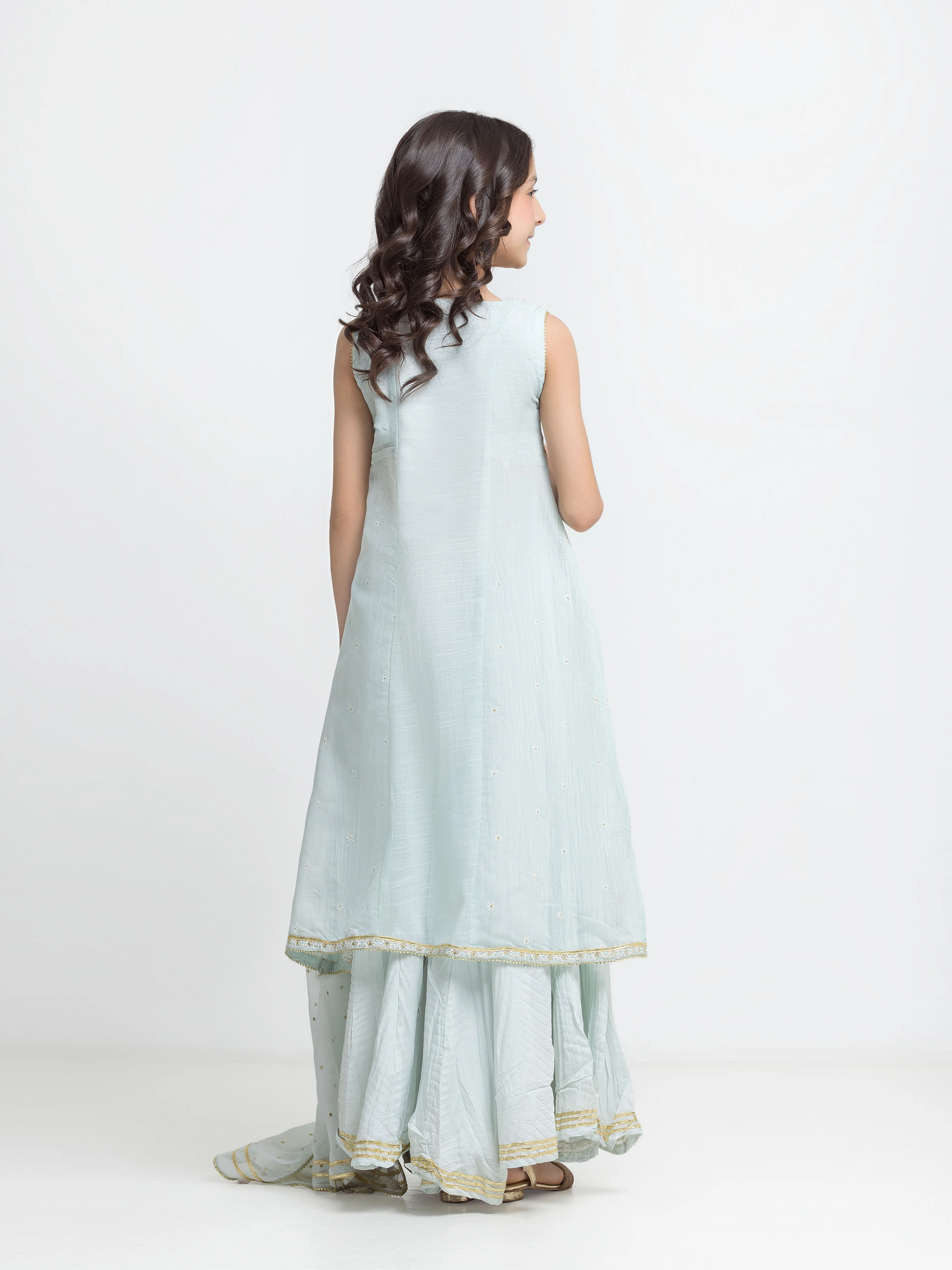 Embroidered Chanderi Suit - EGTPLED5-50065-3P - Image 6
