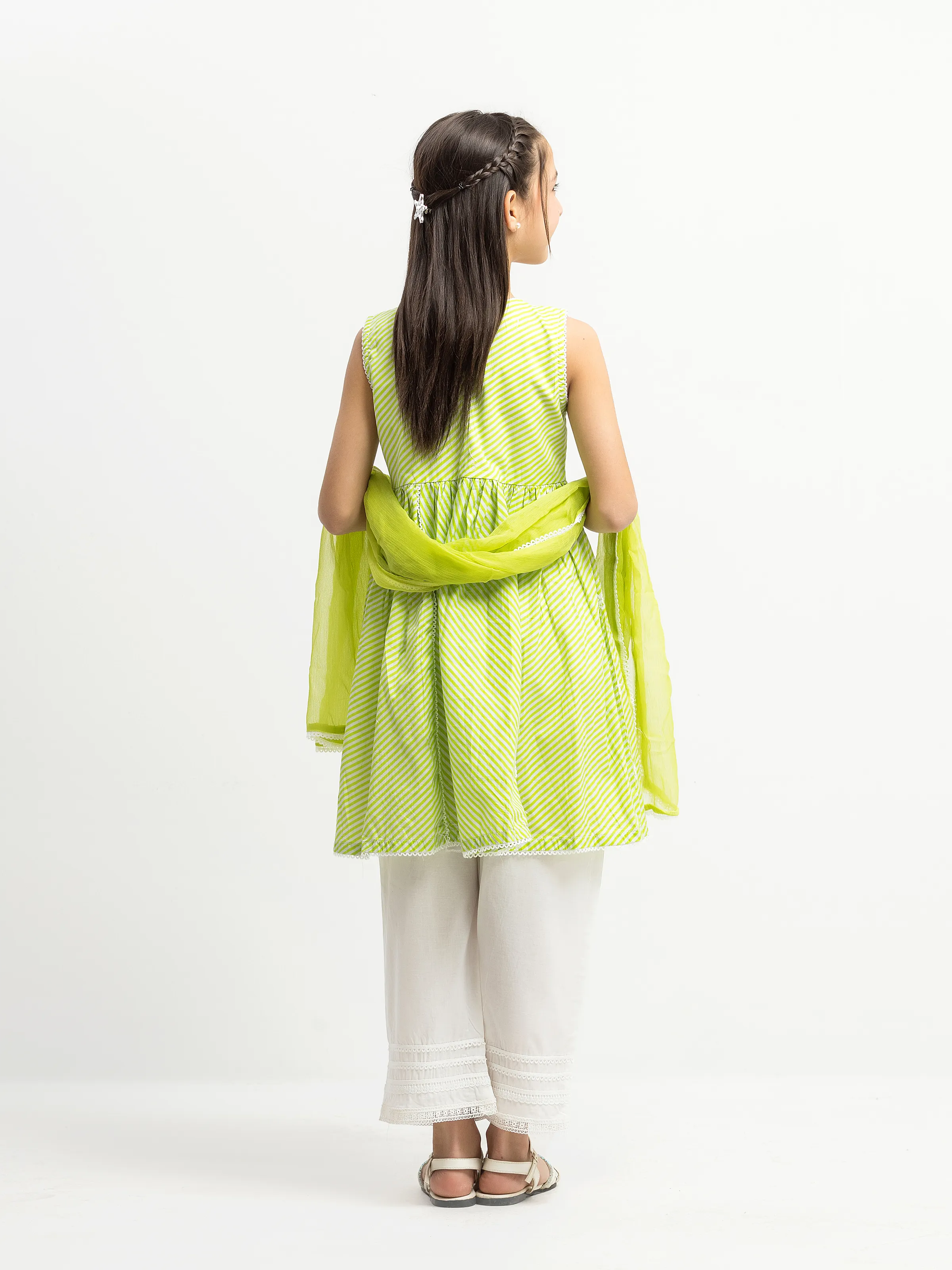 Embroidered Cambric Suit - EGTKE5-70987-3P - Image 5