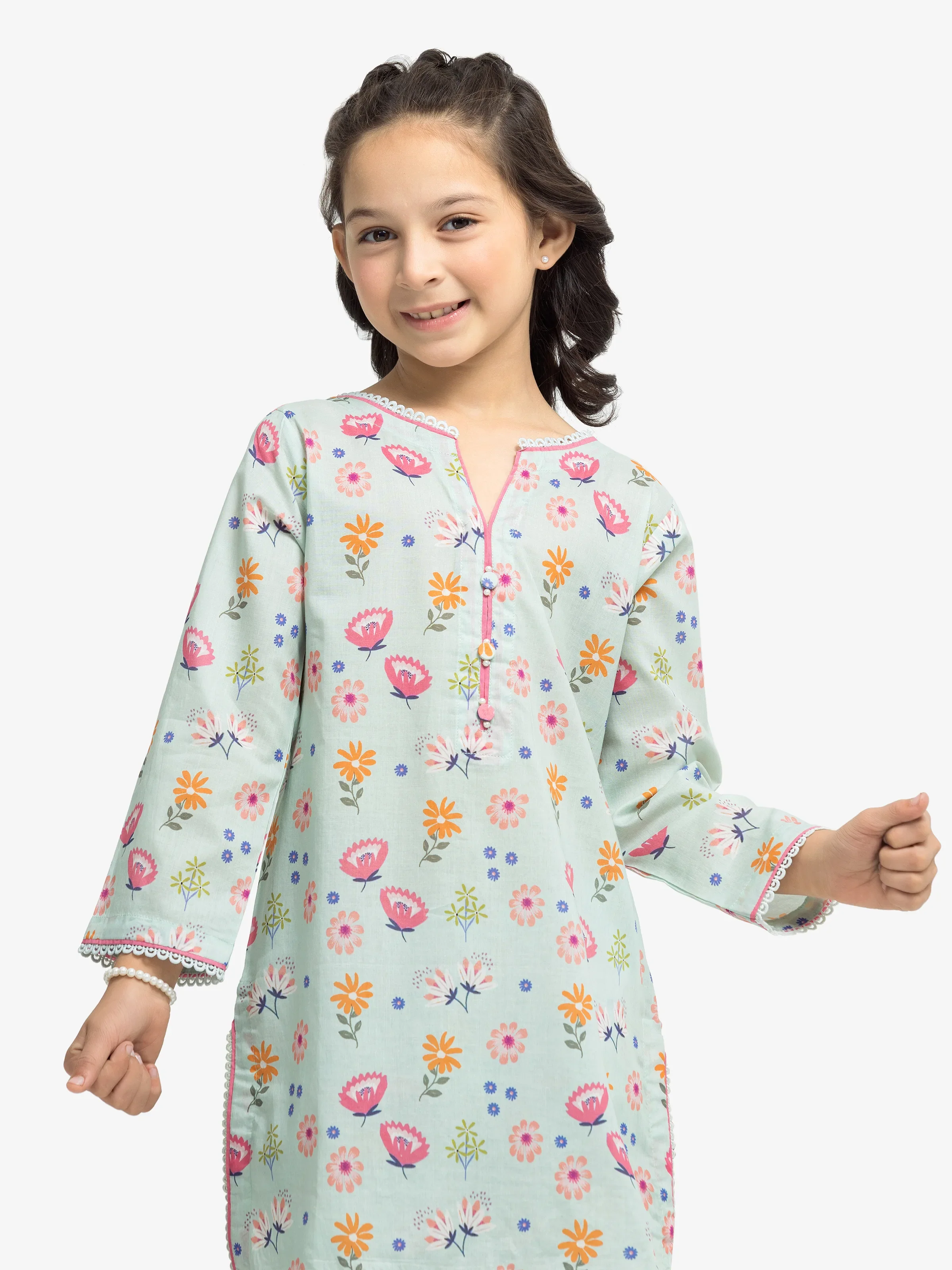 Printed Lawn Co-Ord Set - EGTKP24-70950ST - Image 2