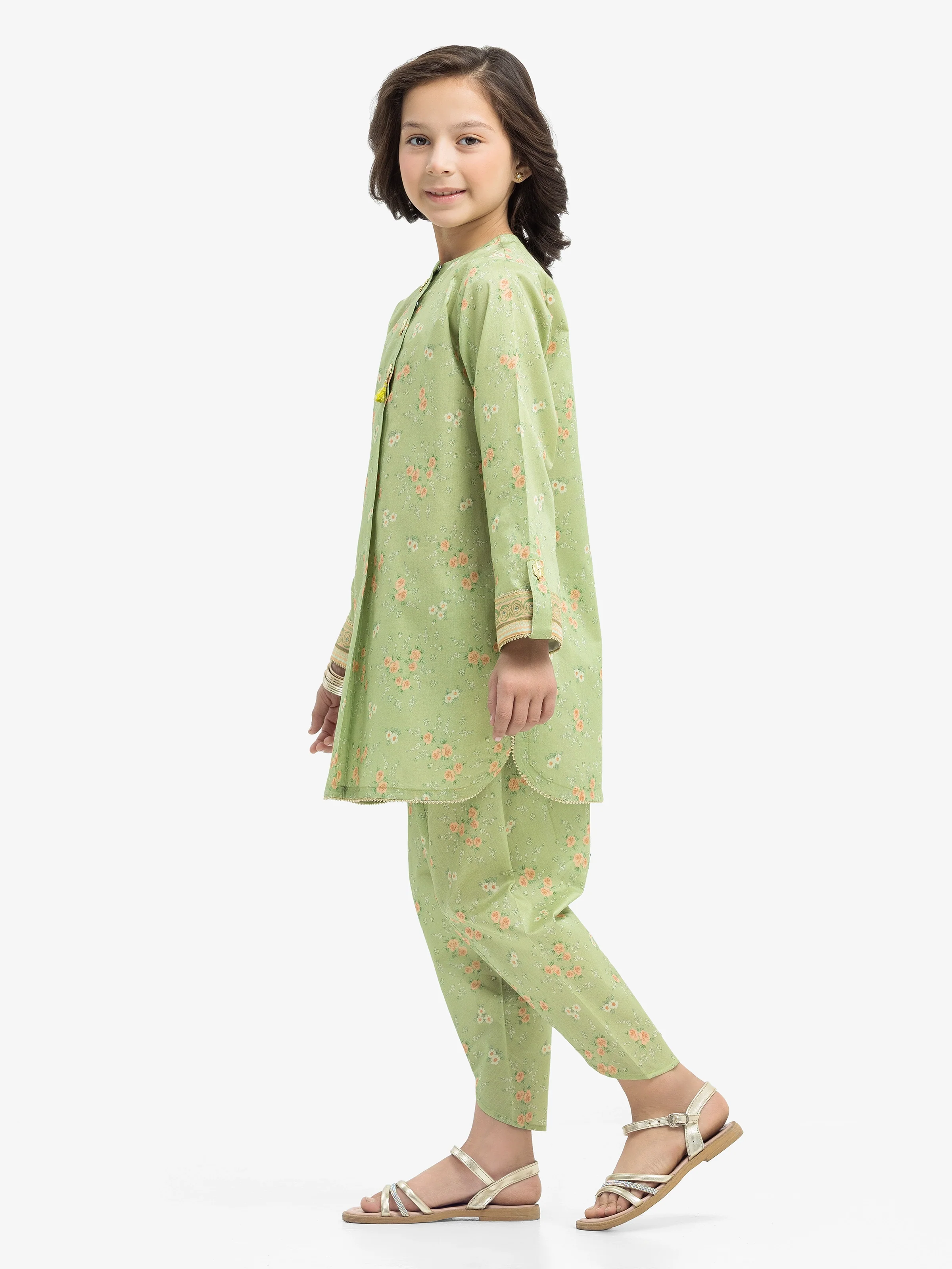 Printed Cambric Shirt Trouser - EGTKP5-70951ST - Image 4