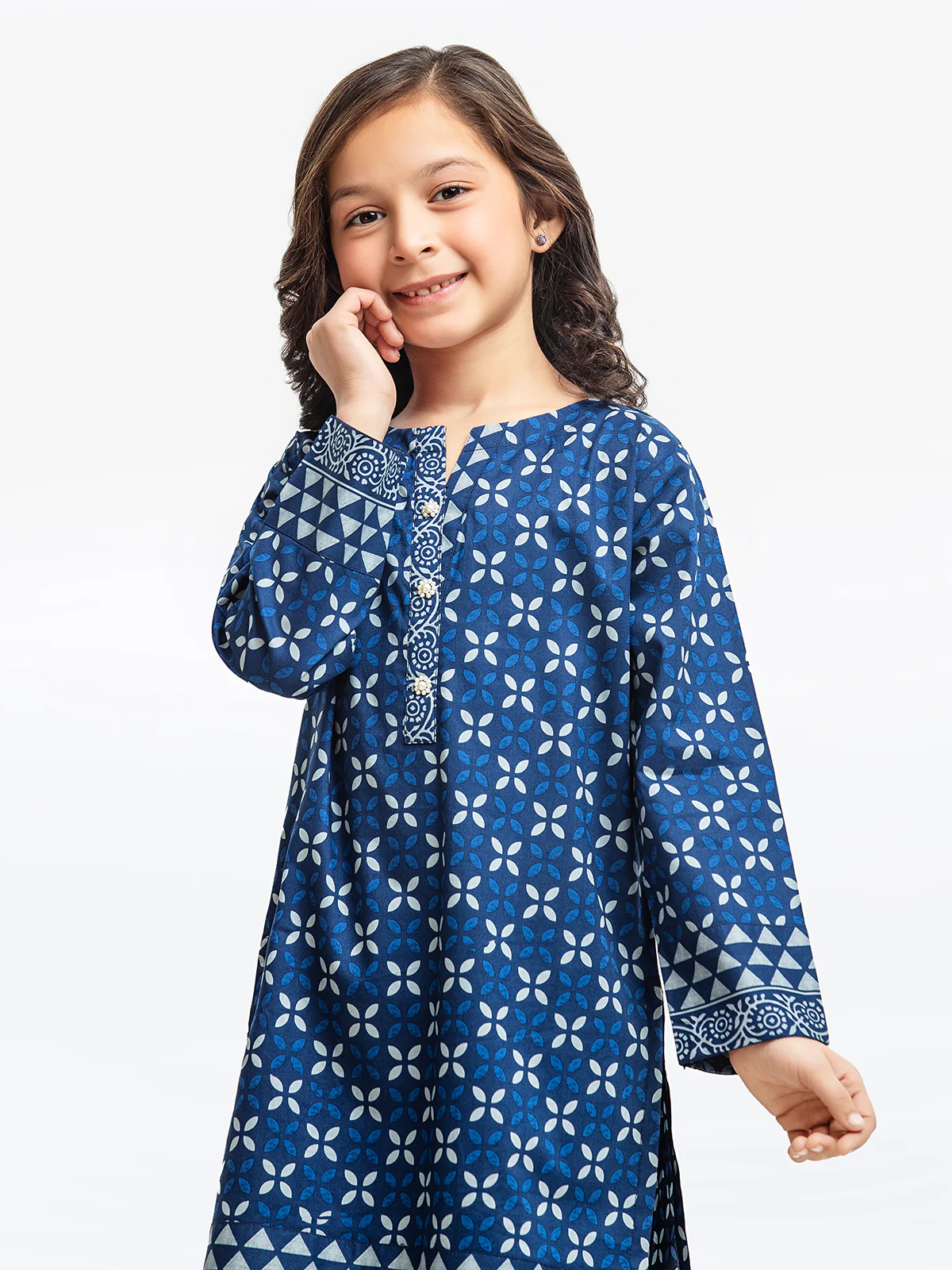 Printed Cambric Shirt Trouser - EGTKP23-70715ST - Image 2