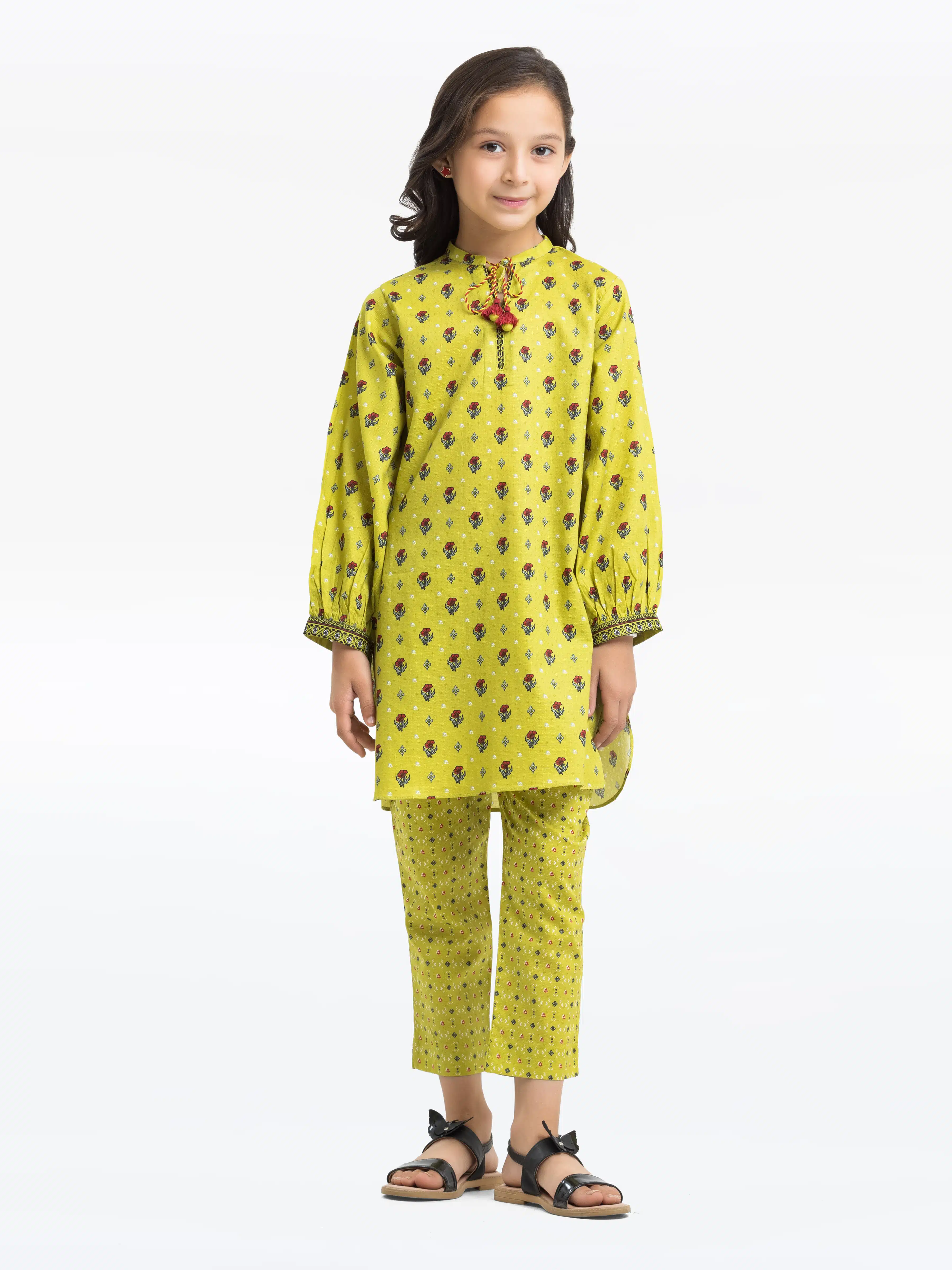 Printed Dobby Shirt Trouser - EGTKP24-70918ST