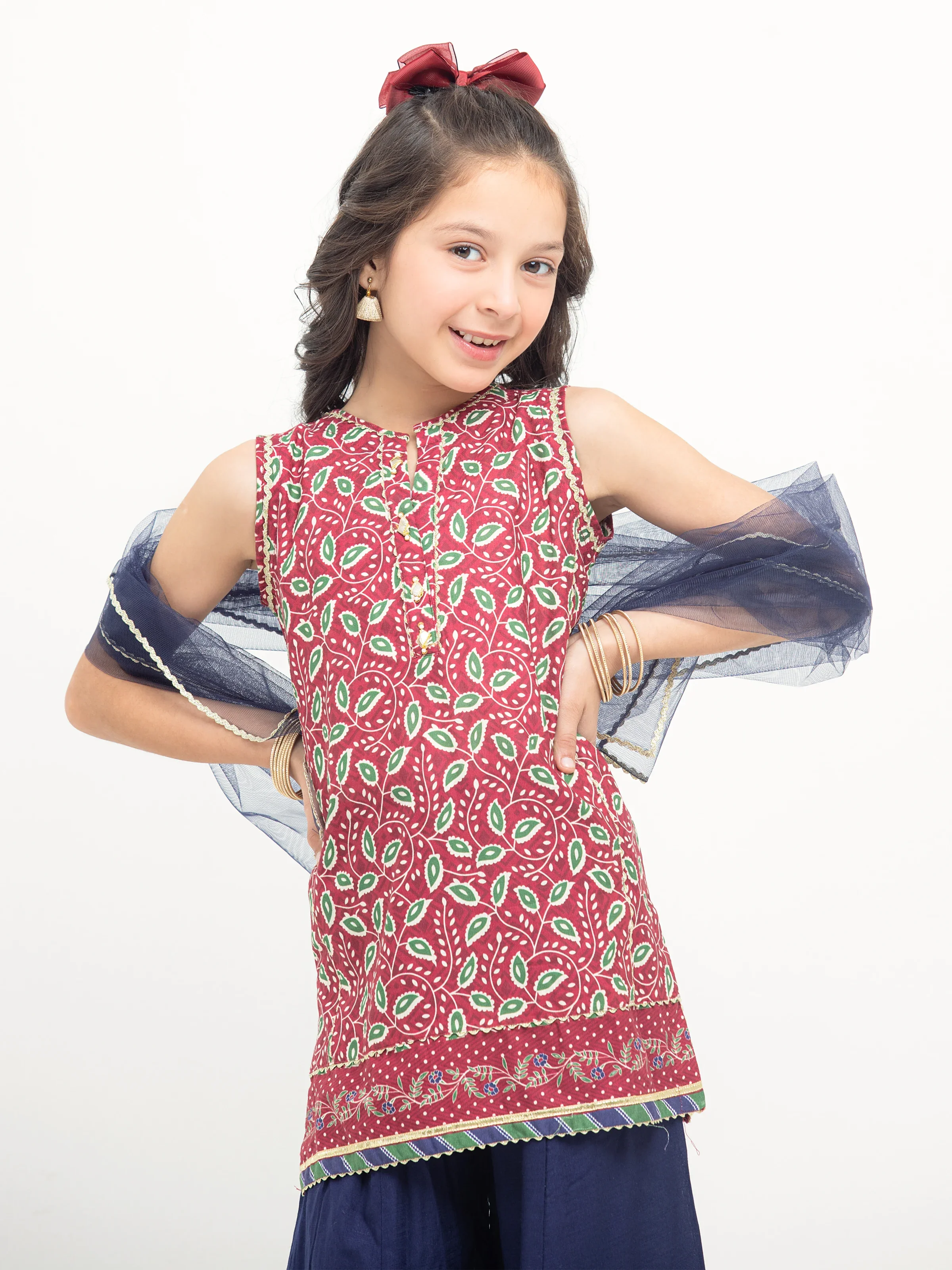 Printed Khaddar Suit - EGTKP5-70809-3P - Image 2